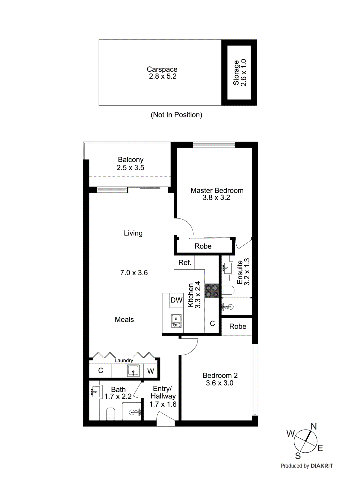 6/2A Williams Grove, Bonbeach VIC 3196 - Floorplan