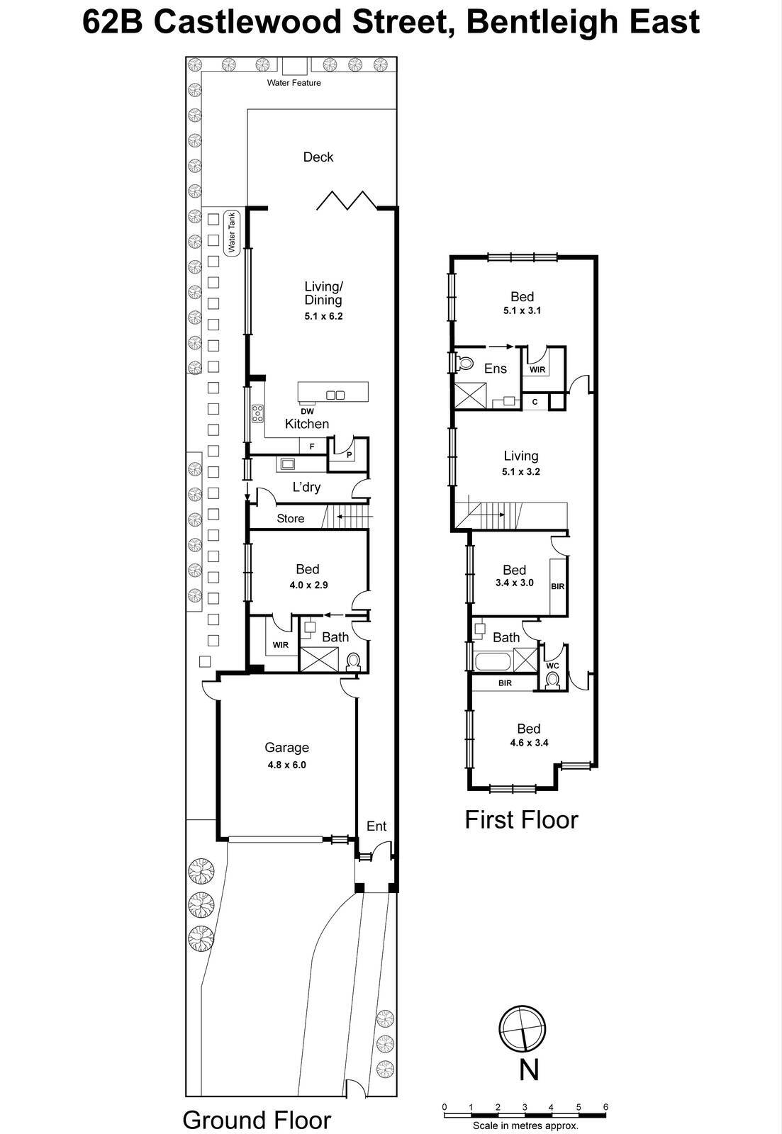 62B Castlewood Street, Bentleigh East VIC 3165 - Floorplan