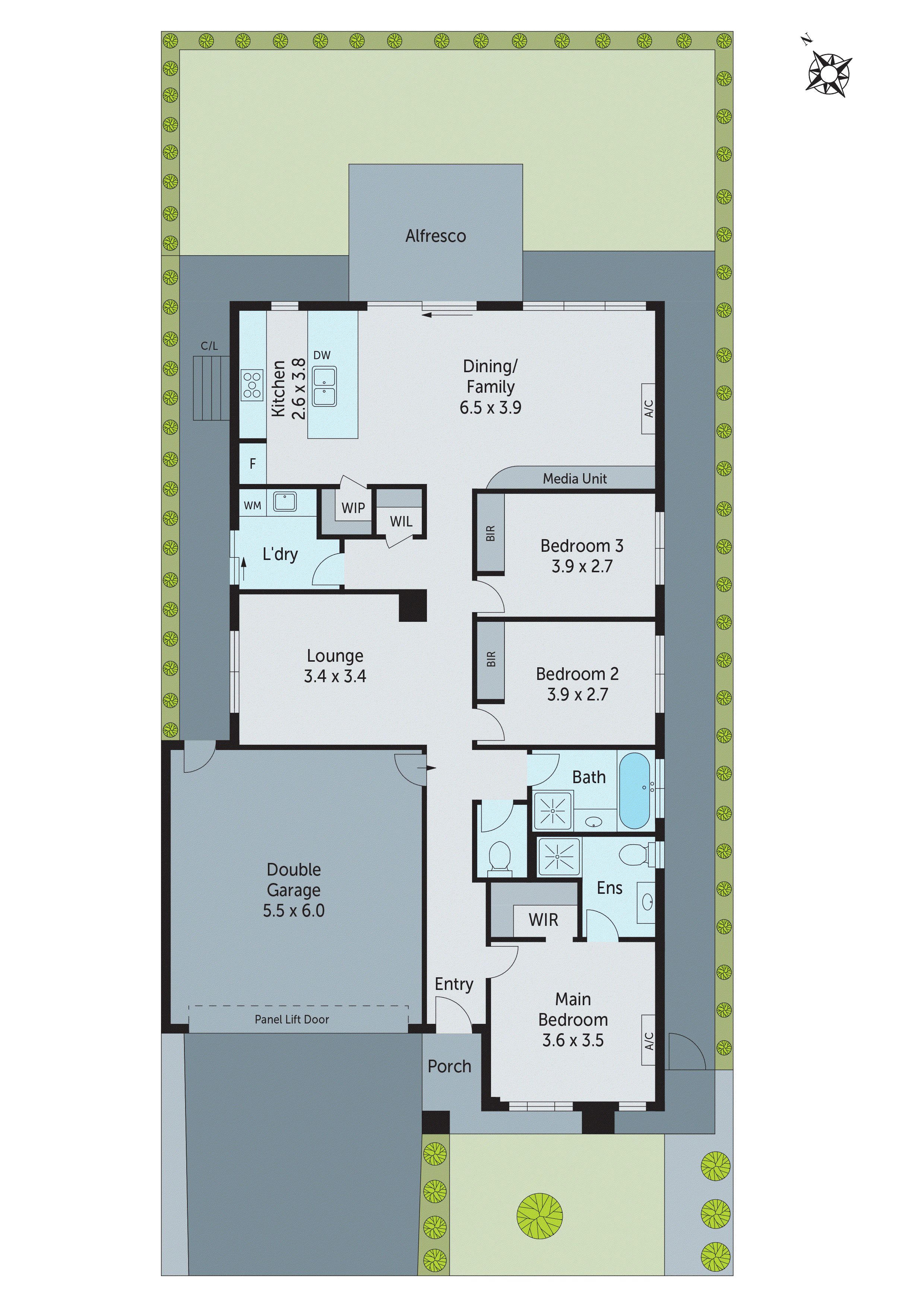 63 Arnold Circuit, Charlemont VIC 3217 - Floorplan