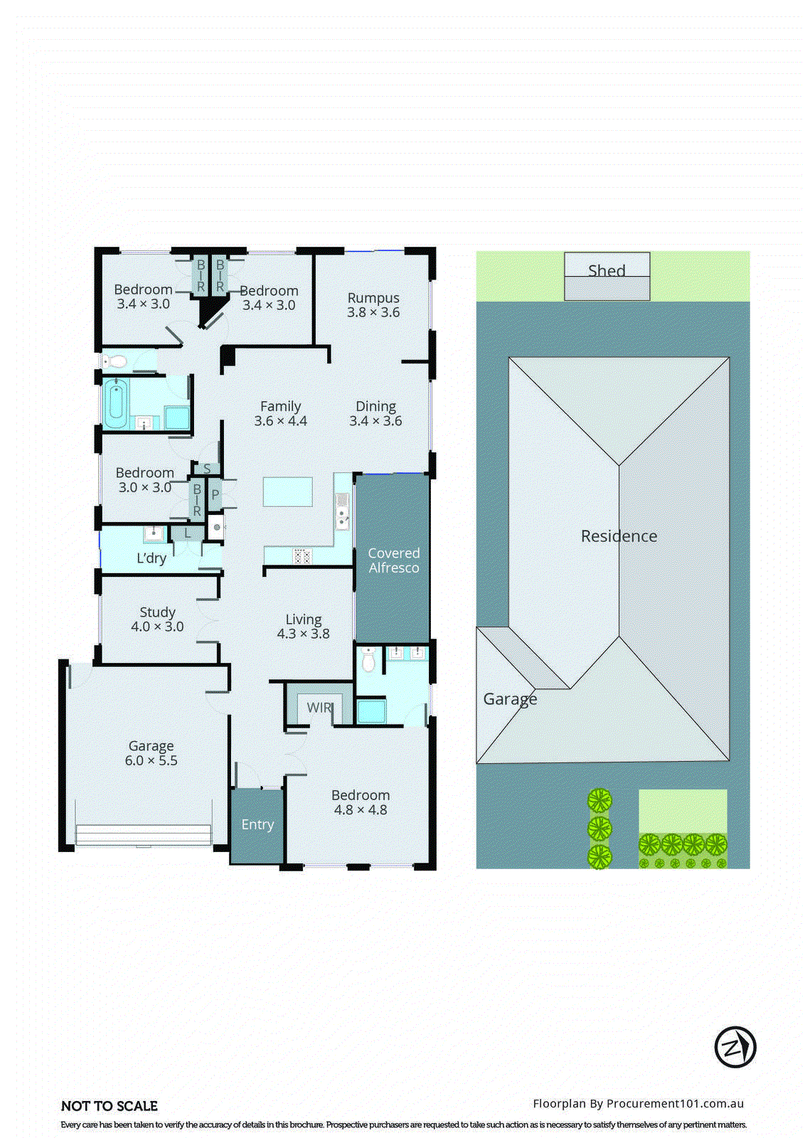 63 Clarendon Drive, Keysborough VIC 3173 - Floorplan