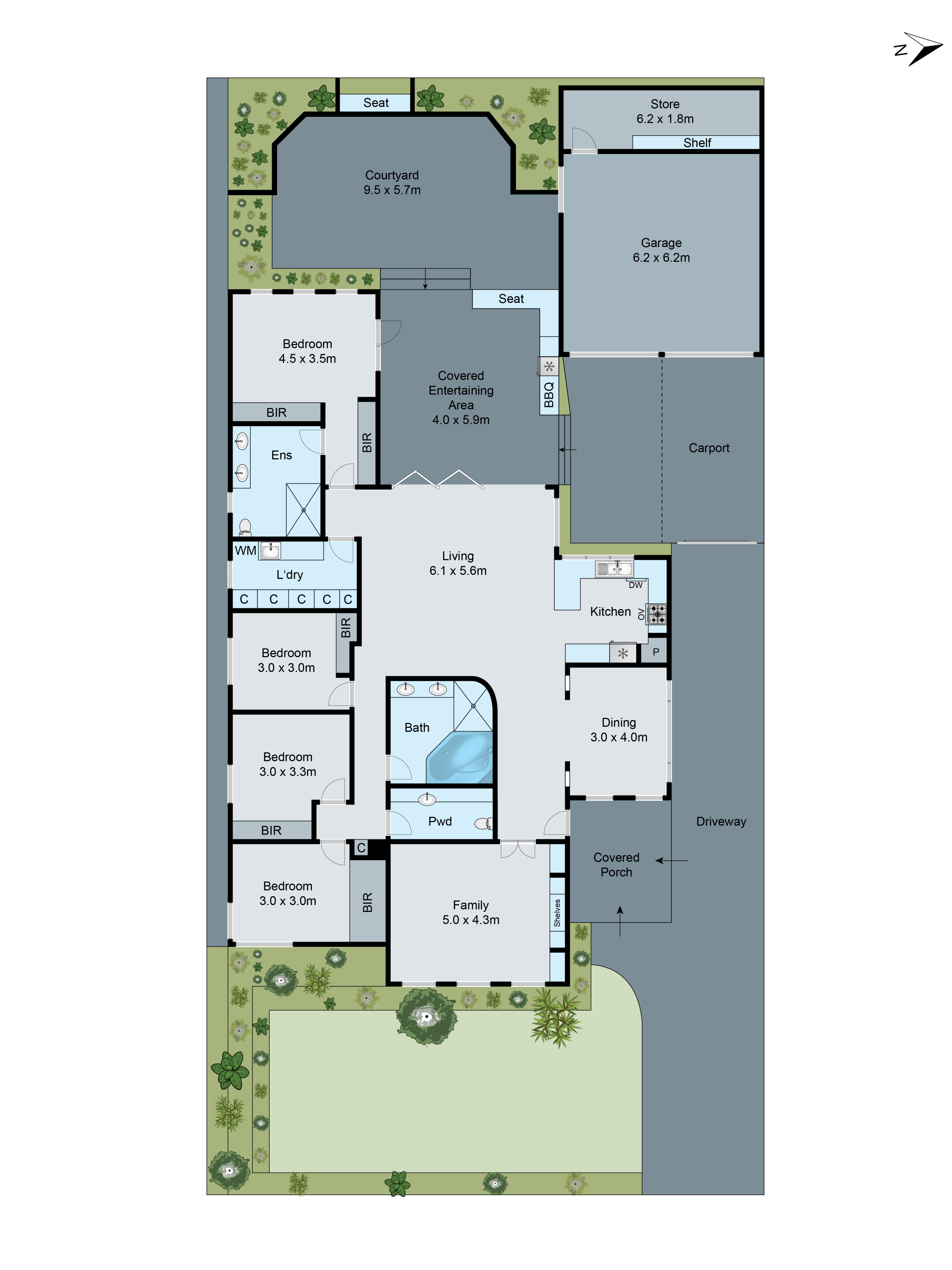 63 Eastgate Street, OAKLEIGH VIC 3166 - Floorplan