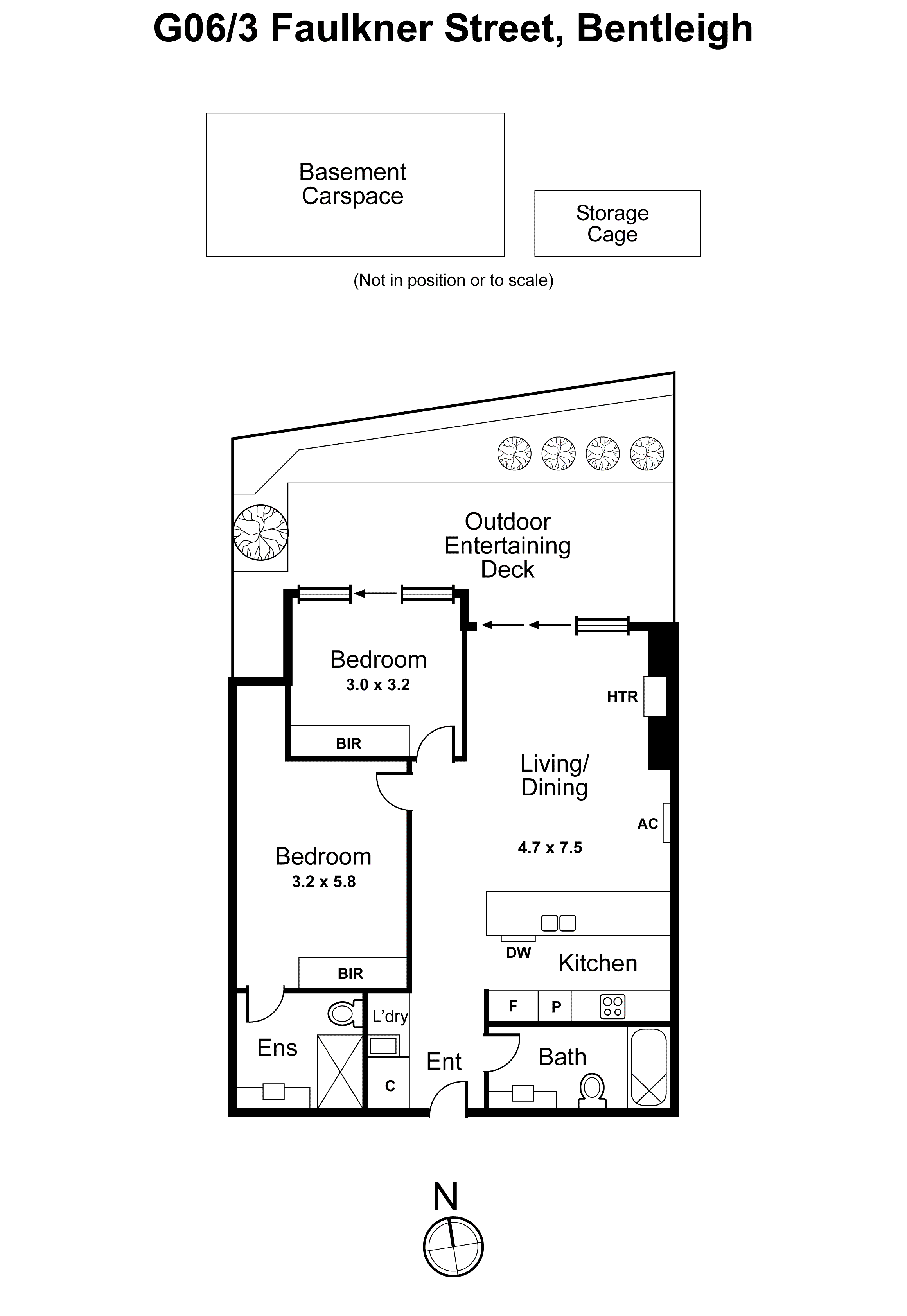 6/3 Faulkner Street, Bentleigh VIC 3204 - Floorplan