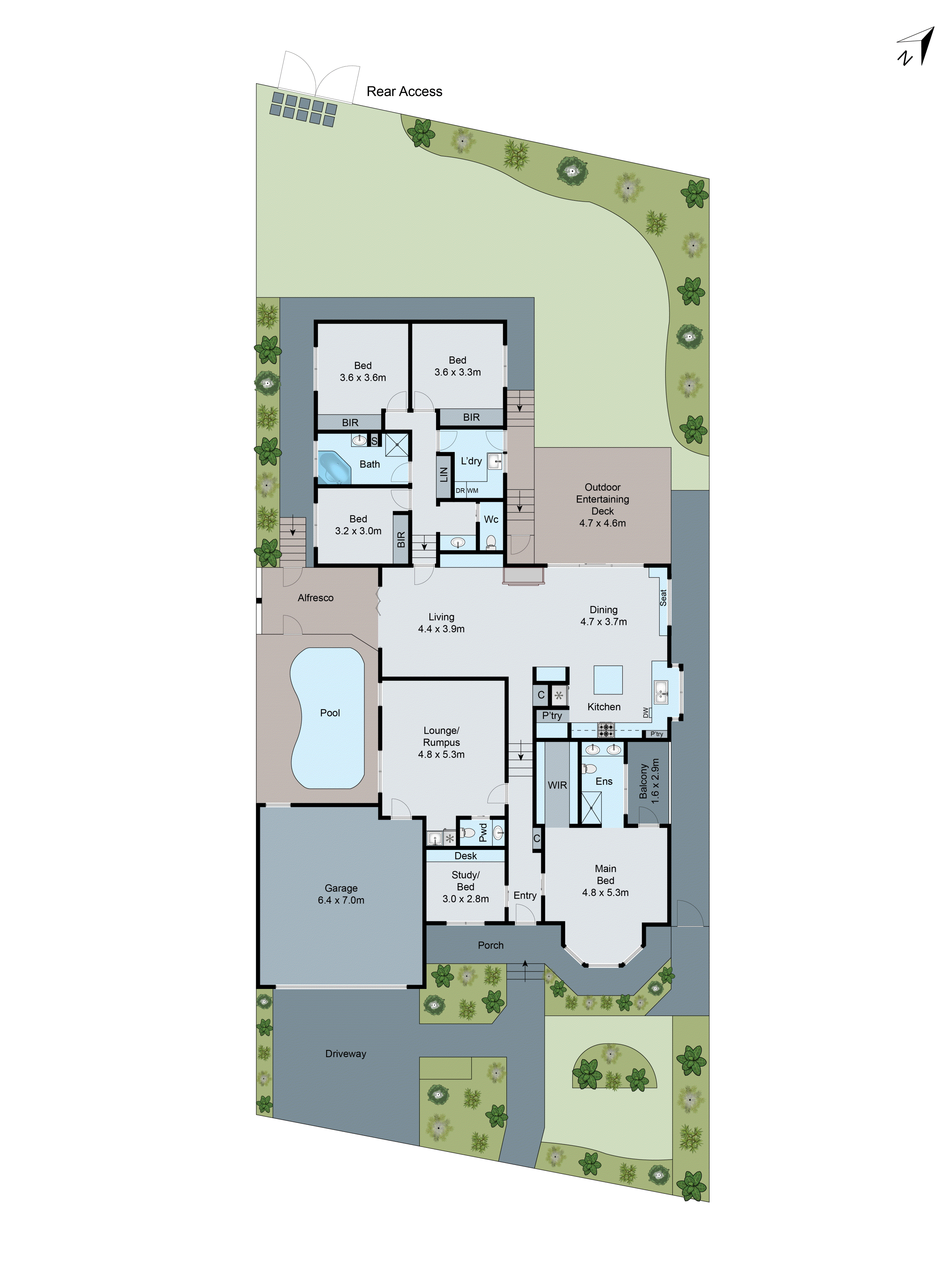 63 Grosvenor Drive, Wandana Heights VIC 3216 - Floorplan