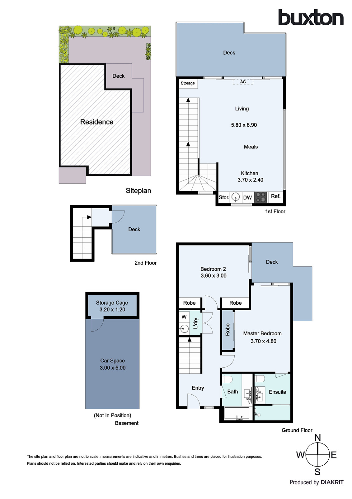 6/3 Harding Avenue, Bonbeach VIC 3196 - Floorplan