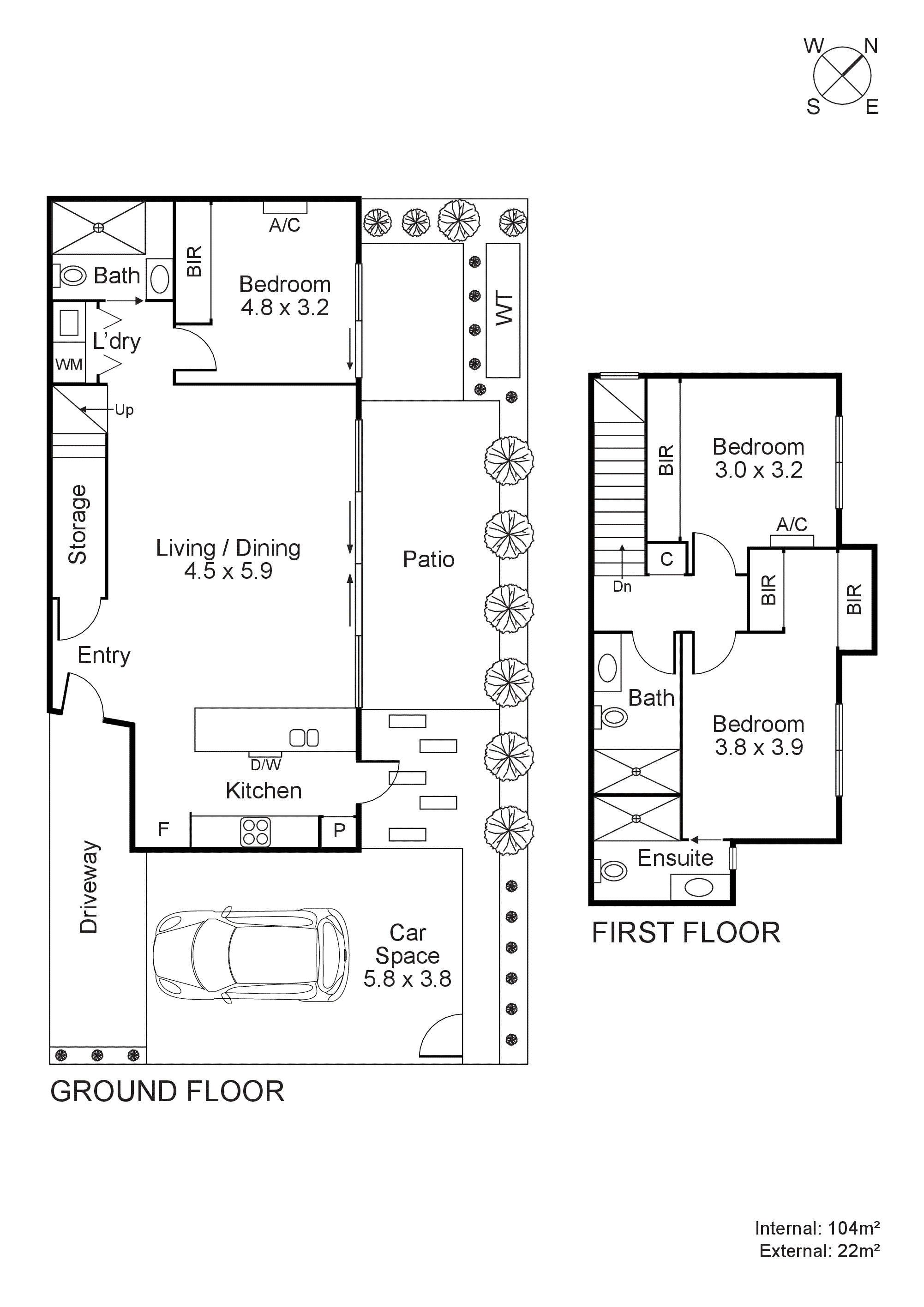 6/3 Heather Street, Bentleigh East VIC 3165 - Floorplan