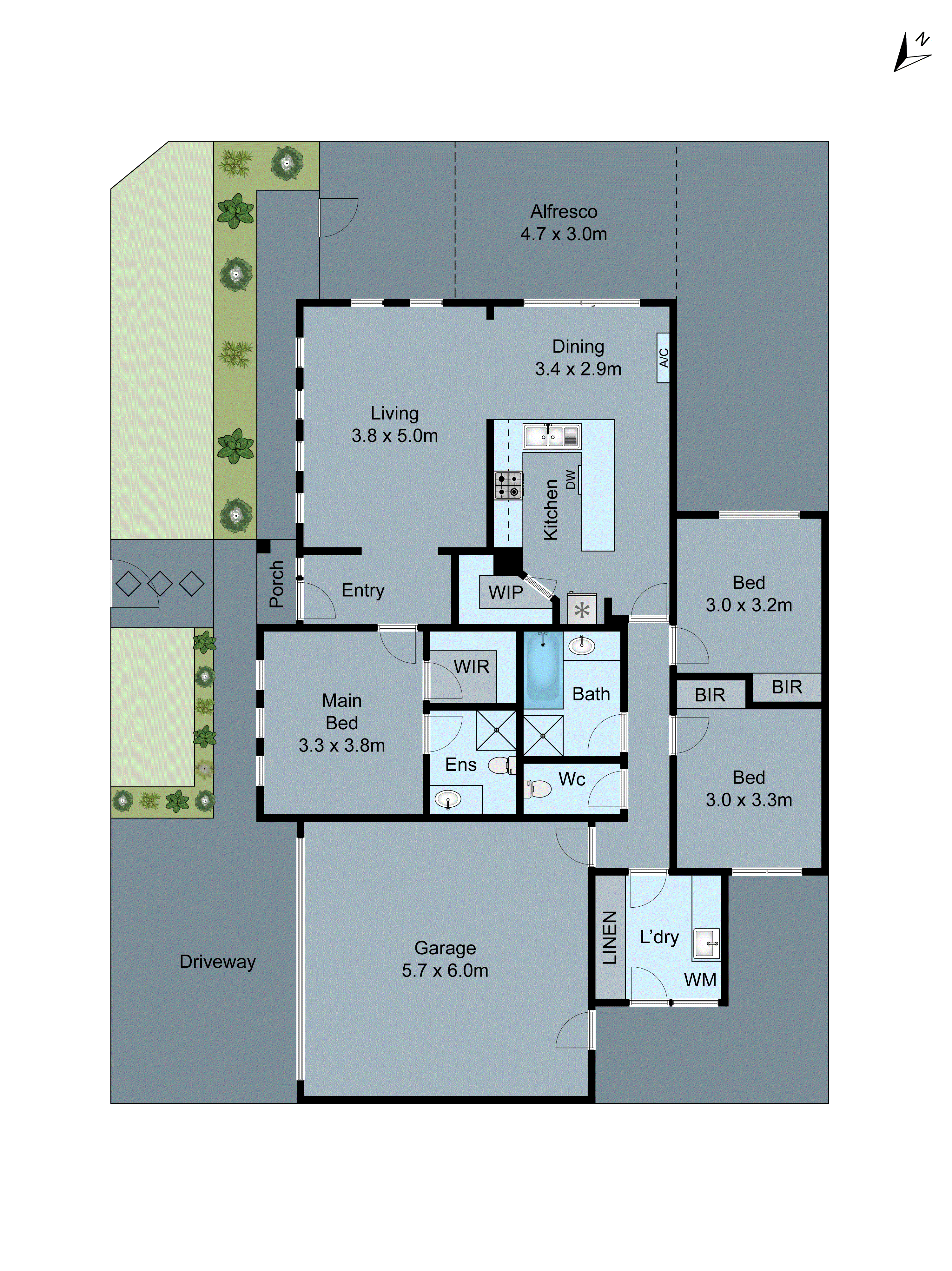 63 Nicholson Crescent, Bell Park VIC 3215 - Floorplan