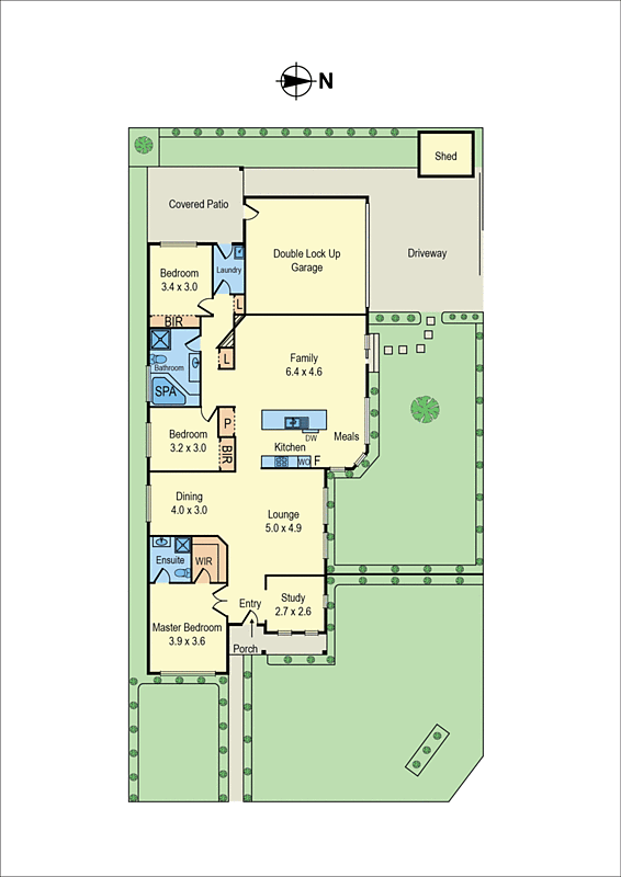 63 Pacific Drive, Aspendale Gardens VIC 3195 - Floorplan