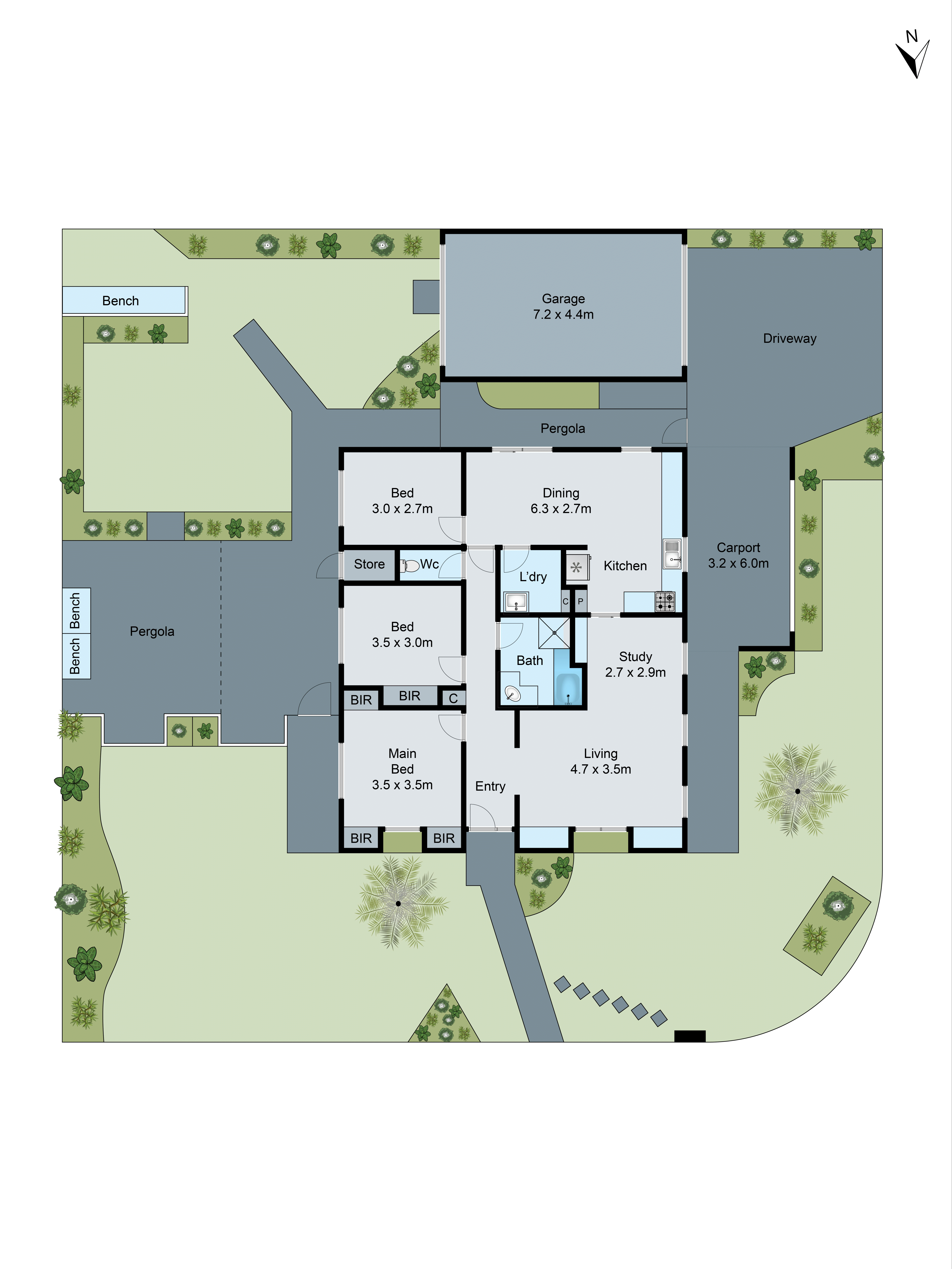 63 Pioneer Road, Grovedale VIC 3216 - Floorplan