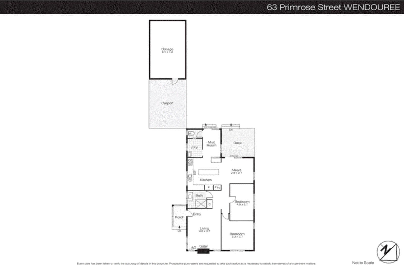 63 Primrose Street, Wendouree VIC 3355 - Floorplan