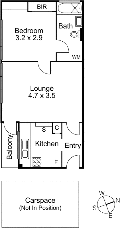 6/3 Ravens Grove, St Kilda East VIC 3183 - Floorplan