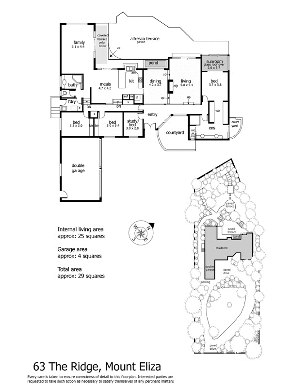 63 The Ridge, MOUNT ELIZA VIC 3930 - Floorplan