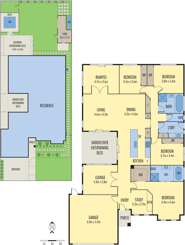 63 Willesden Drive, Waurn Ponds VIC 3216 - Floorplan