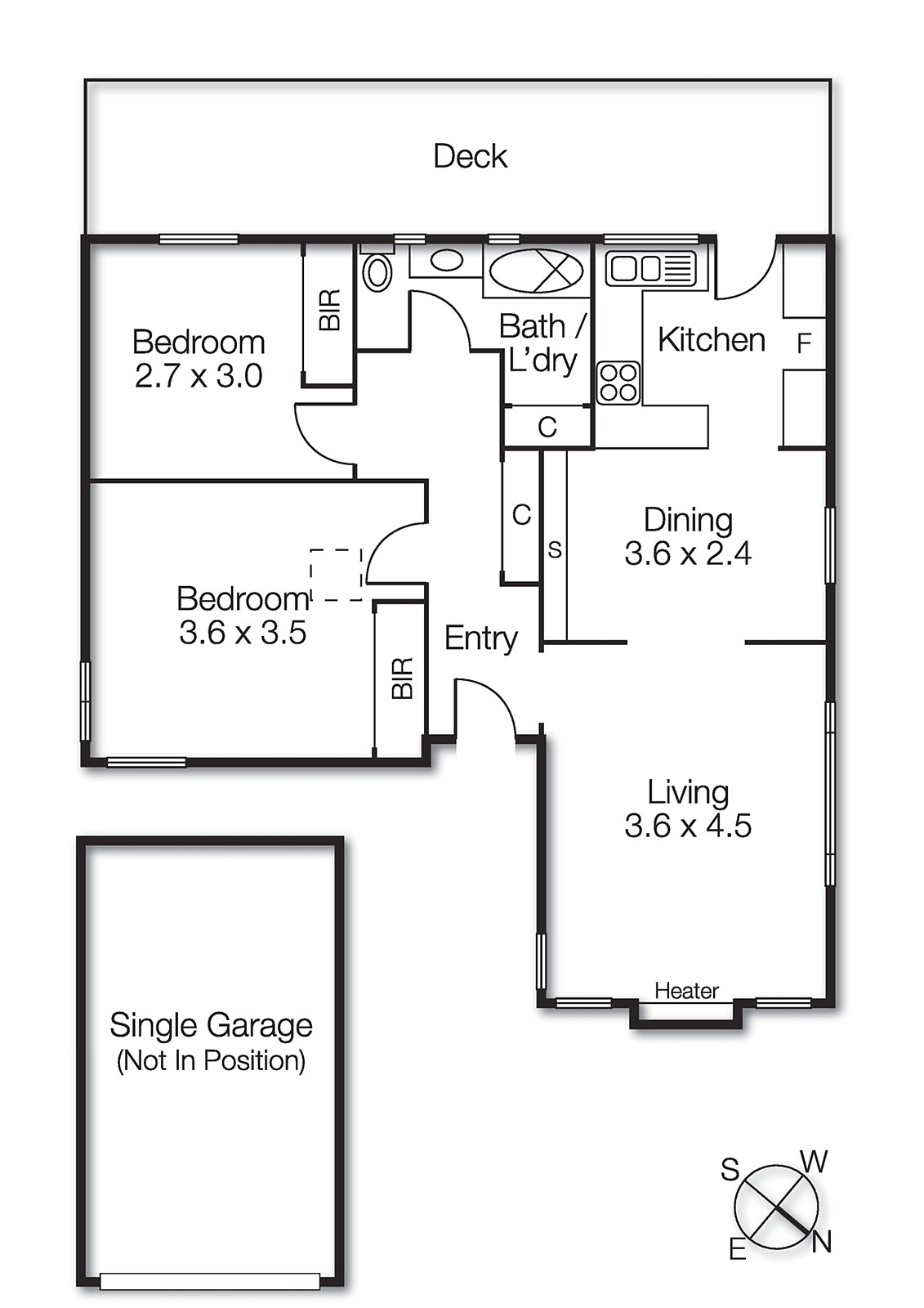 6/30 Boxshall Street, Brighton VIC 3186 - Floorplan