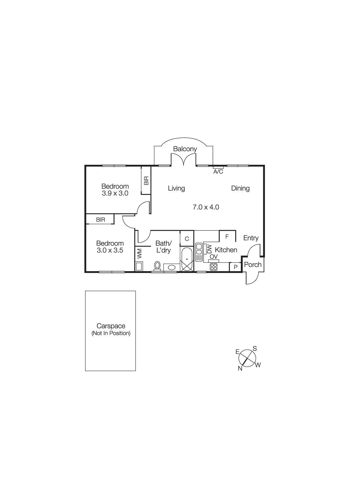 63/151 Fitzroy Street, St Kilda VIC 3182 - Floorplan