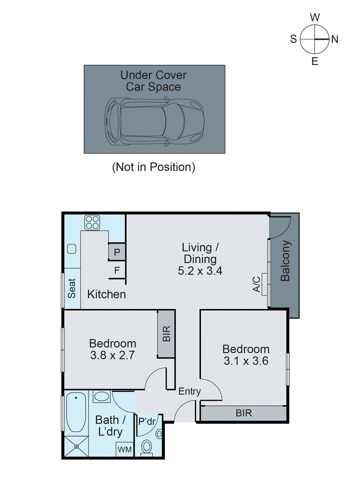 6/33 Kensington Road, South Yarra VIC 3141 - Floorplan