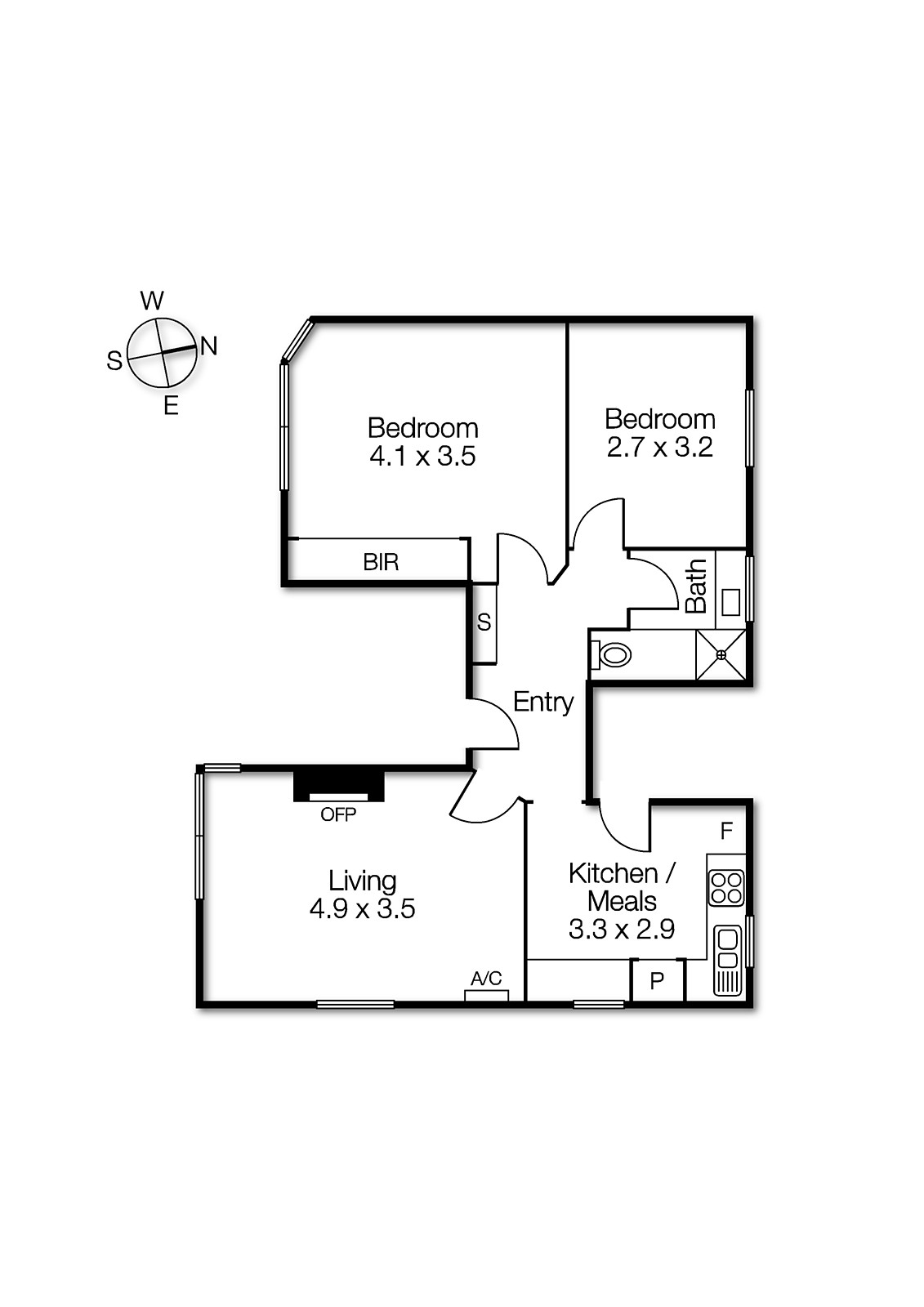 6/34 Barkly Street, St Kilda VIC 3182 - Floorplan