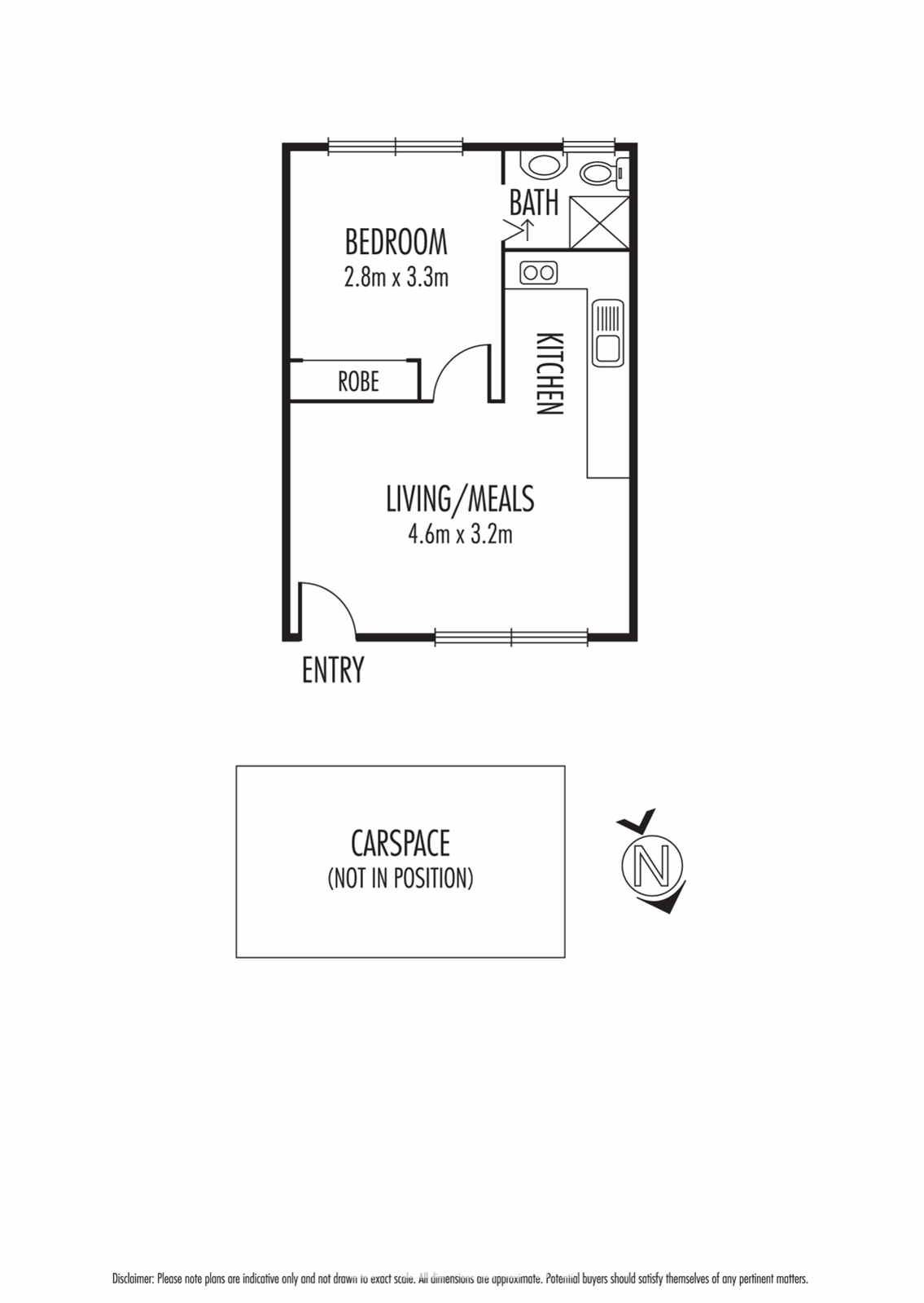 6/34 Royal Avenue, Glen Huntly VIC 3163 - Floorplan
