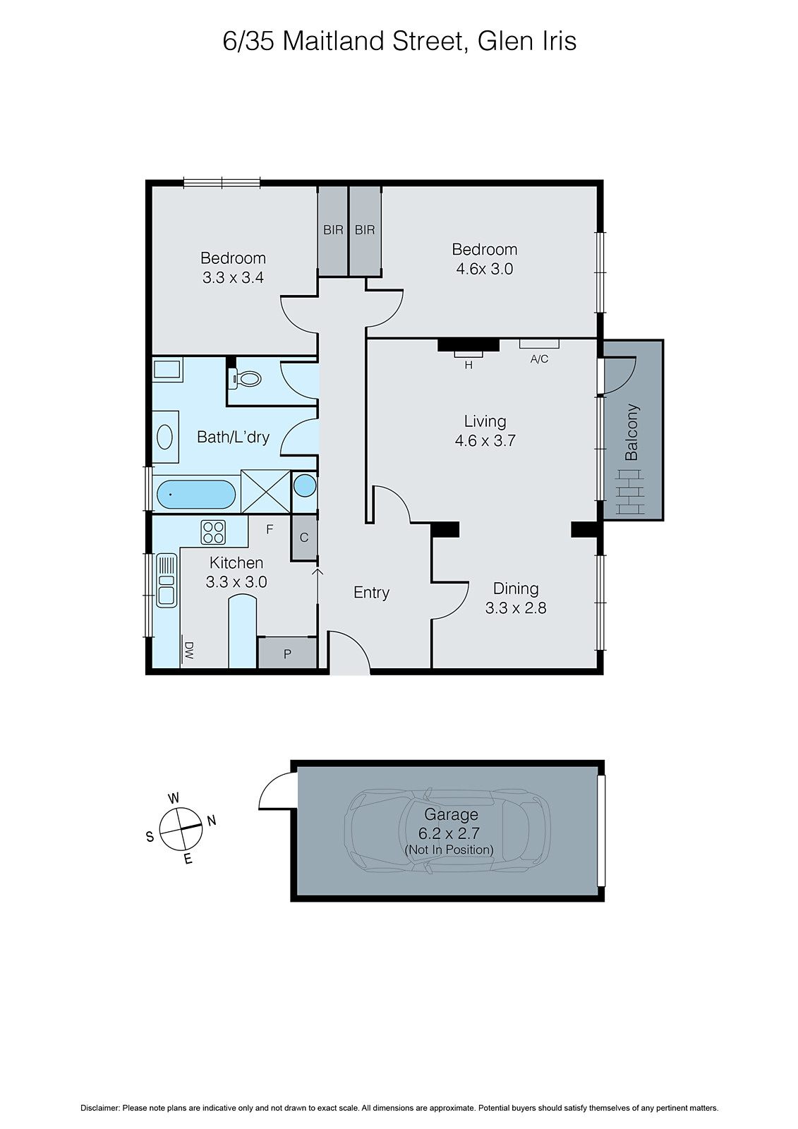 6/35 Maitland Street, Glen Iris VIC 3146 - Floorplan