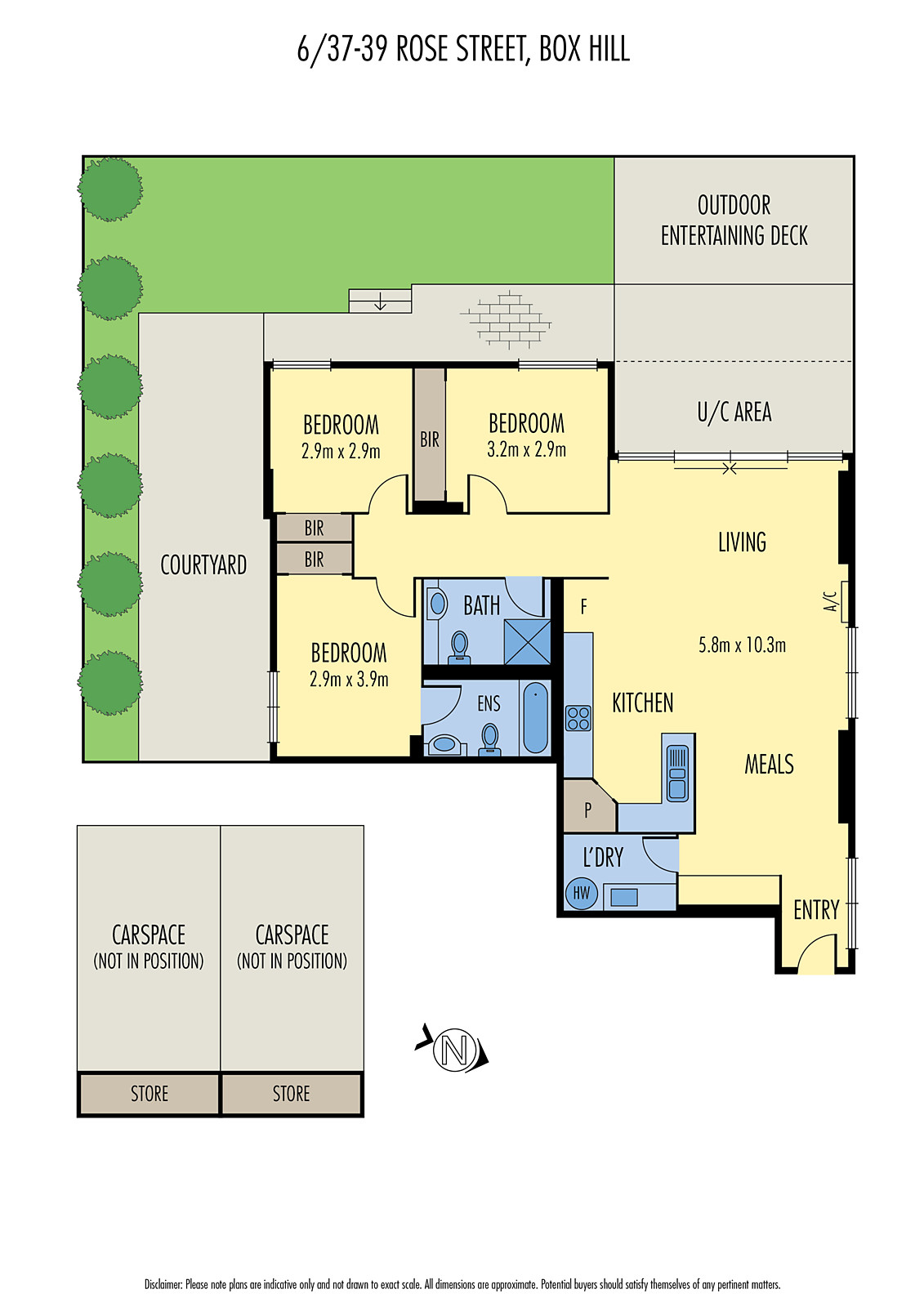 6/37-39 Rose Street, Box Hill VIC 3128 - Floorplan