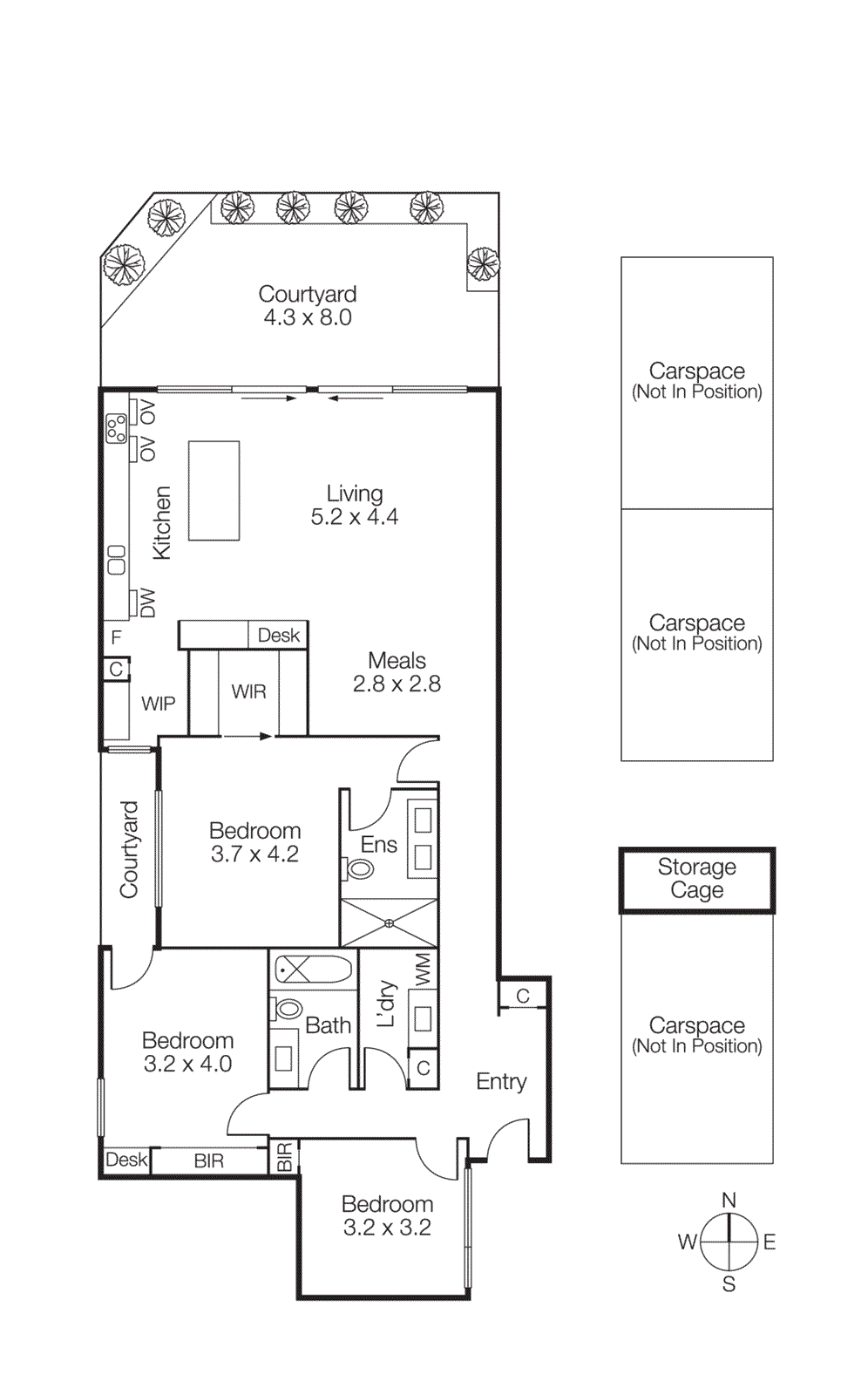 6/37-39 Willis Street, Hampton VIC 3188 - Floorplan