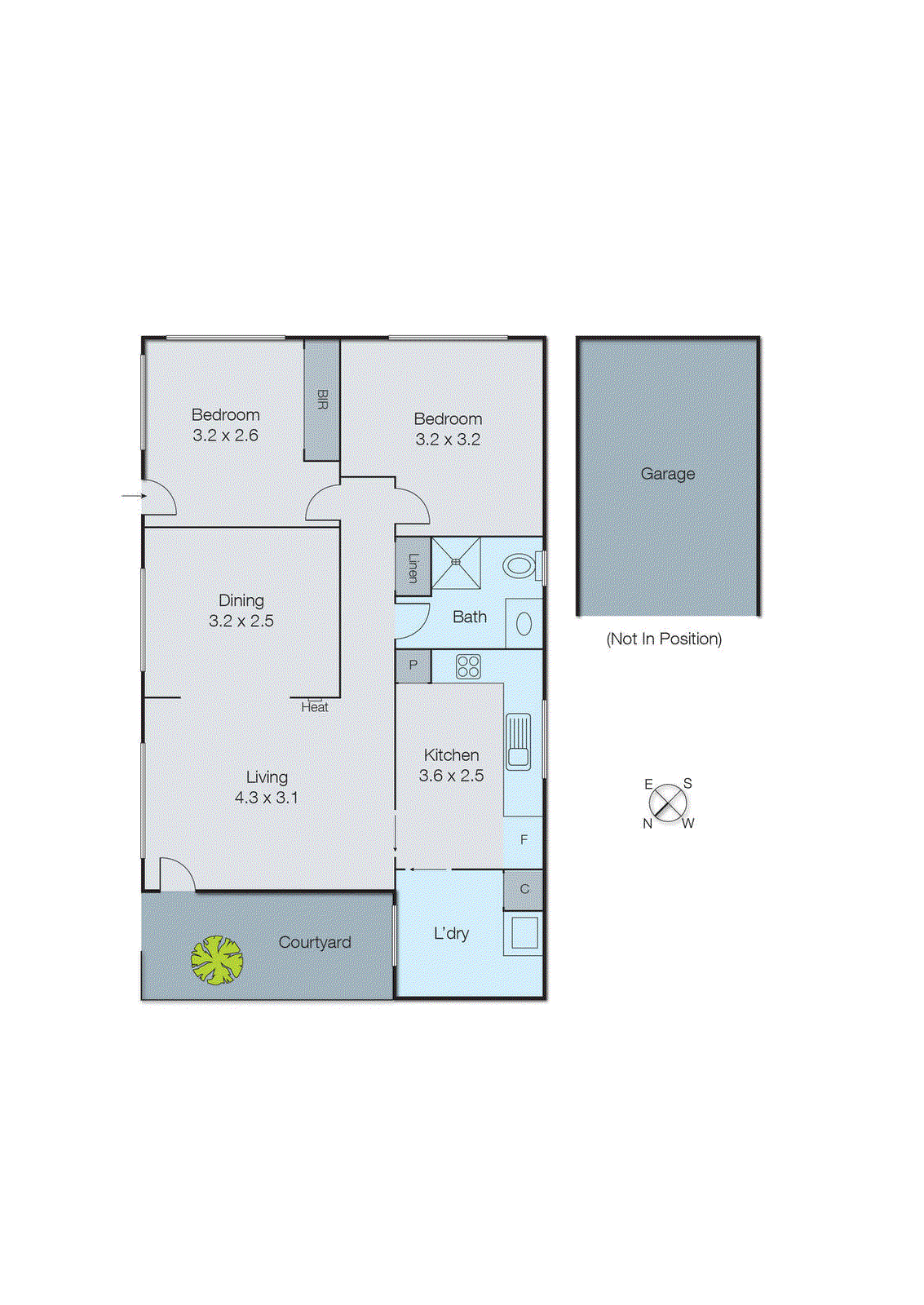 6/38 Antibes Street, Parkdale VIC 3195 - Floorplan
