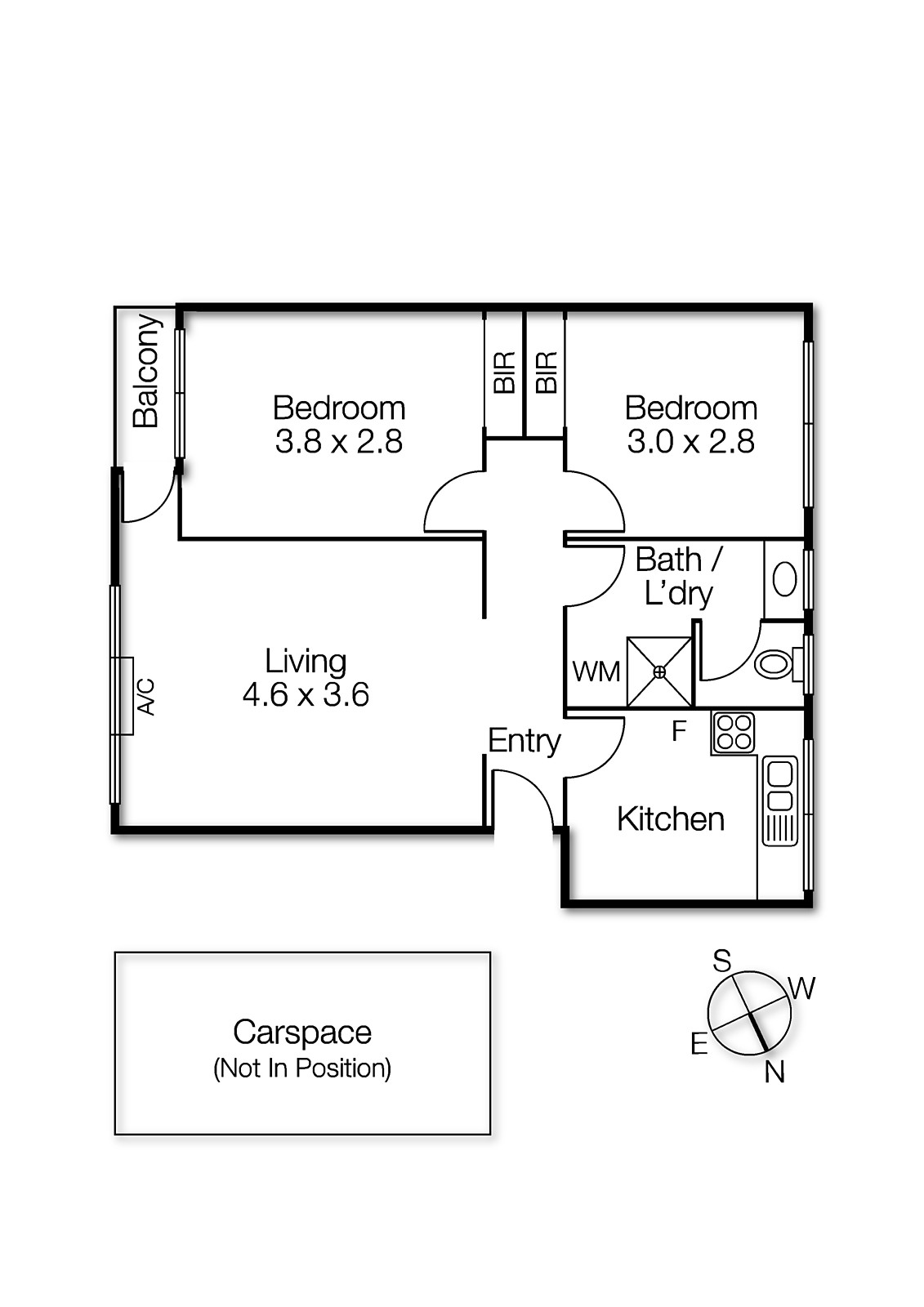 6/38 The Avenue, St Kilda East VIC 3183 - Floorplan
