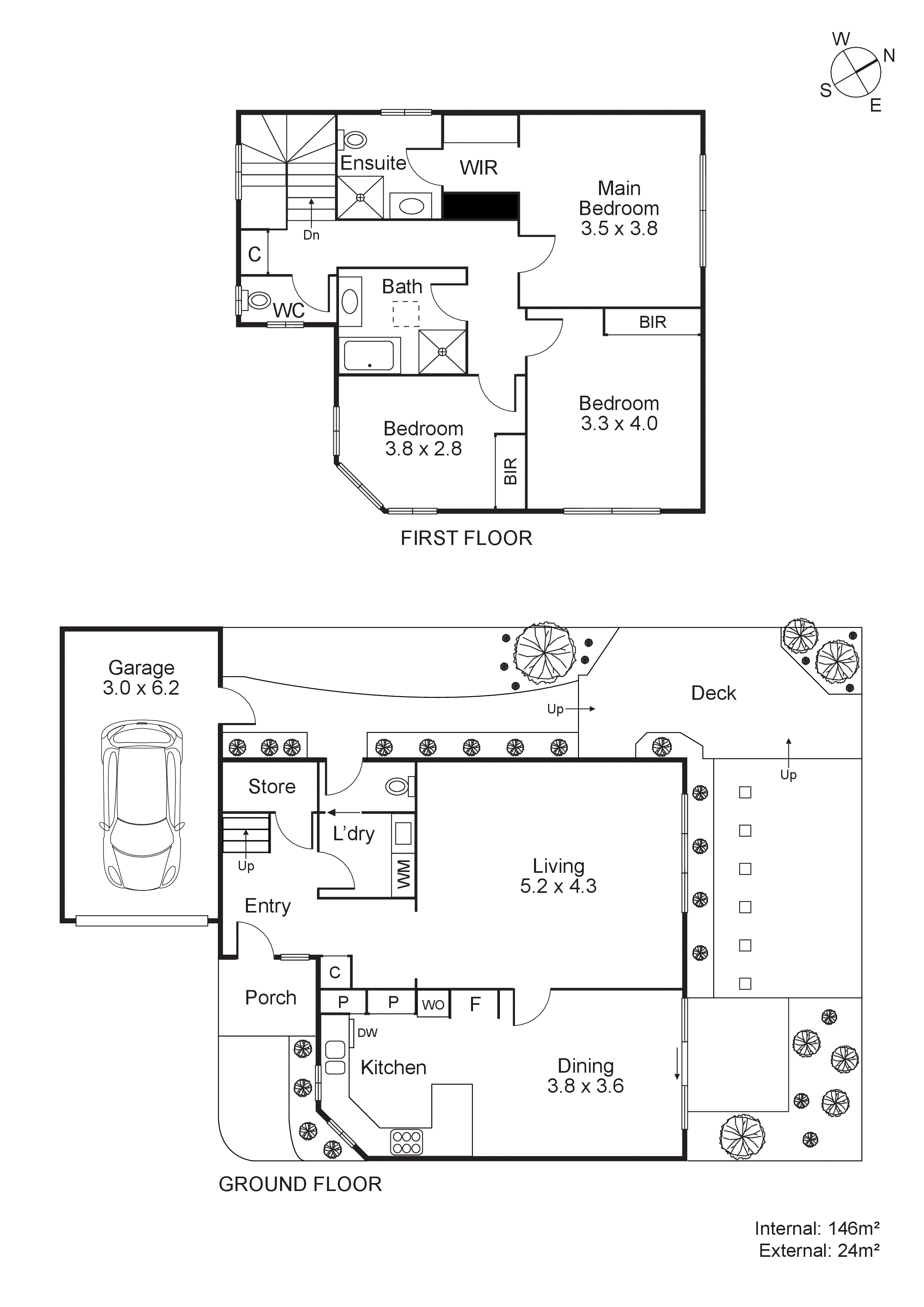 6/384-386 Bluff Road, Sandringham VIC 3191 - Floorplan