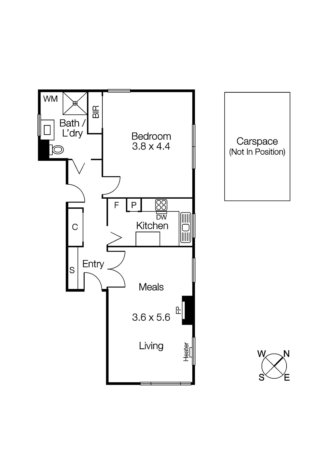 6/39 Eildon Road, St Kilda VIC 3182 - Floorplan