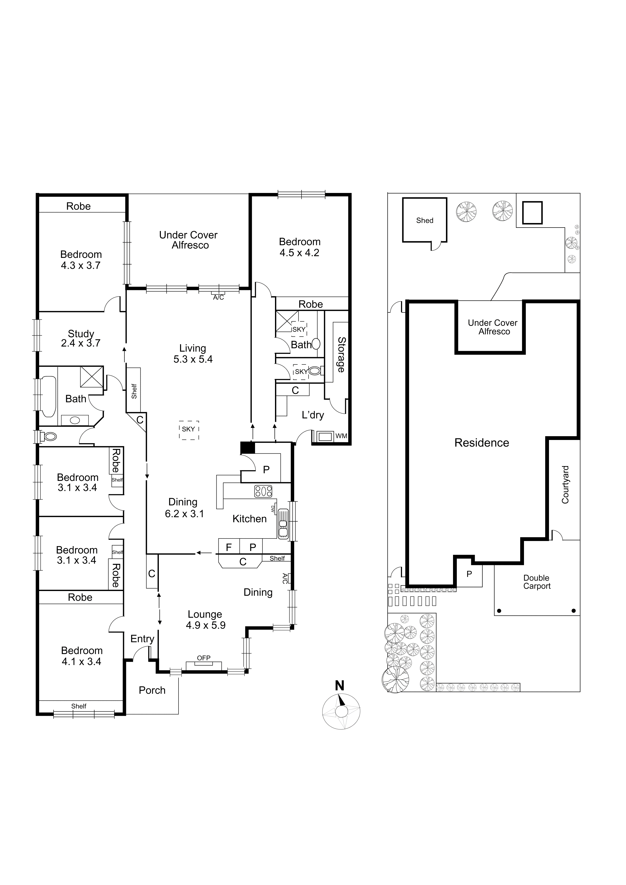 64 Castlewood Street, Bentleigh East VIC 3165 - Floorplan