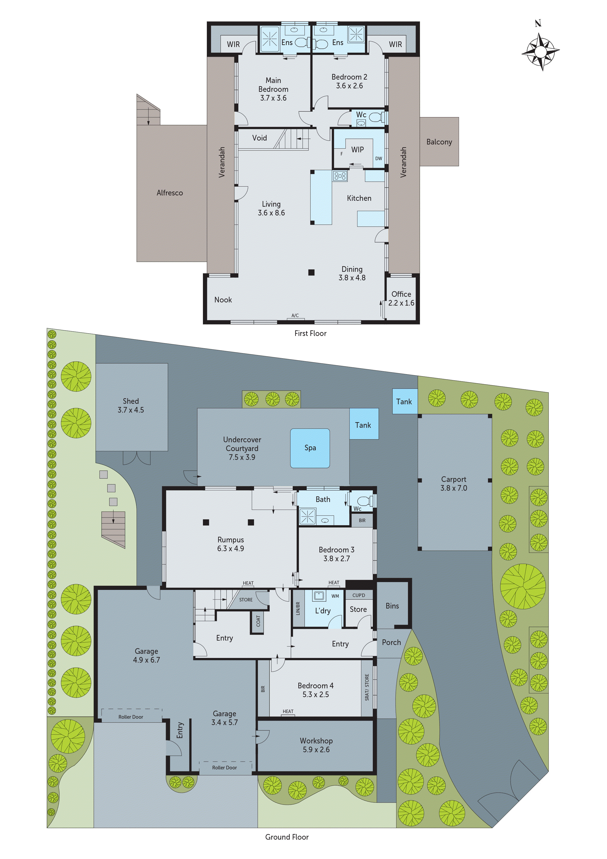 64 Central Road, Clifton Springs VIC 3222 - Floorplan