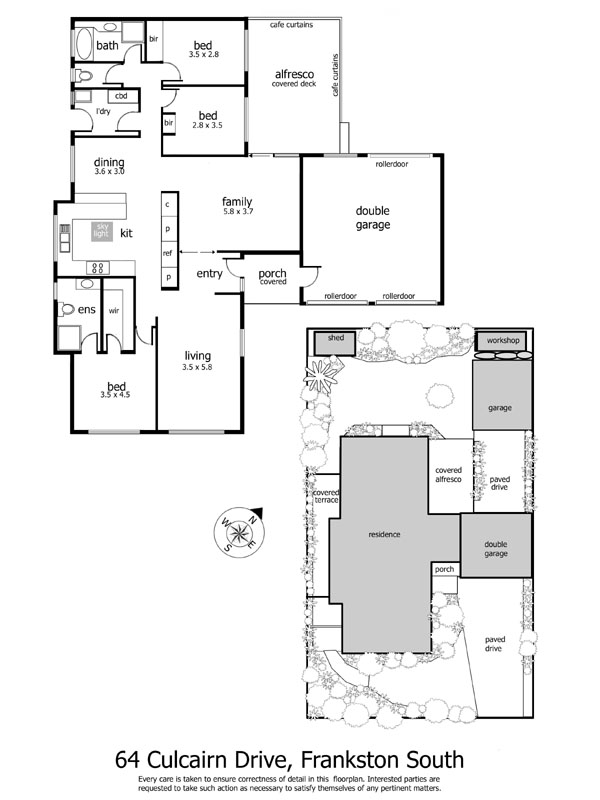 64 Culcairn Drive, FRANKSTON SOUTH VIC 3199 - Floorplan