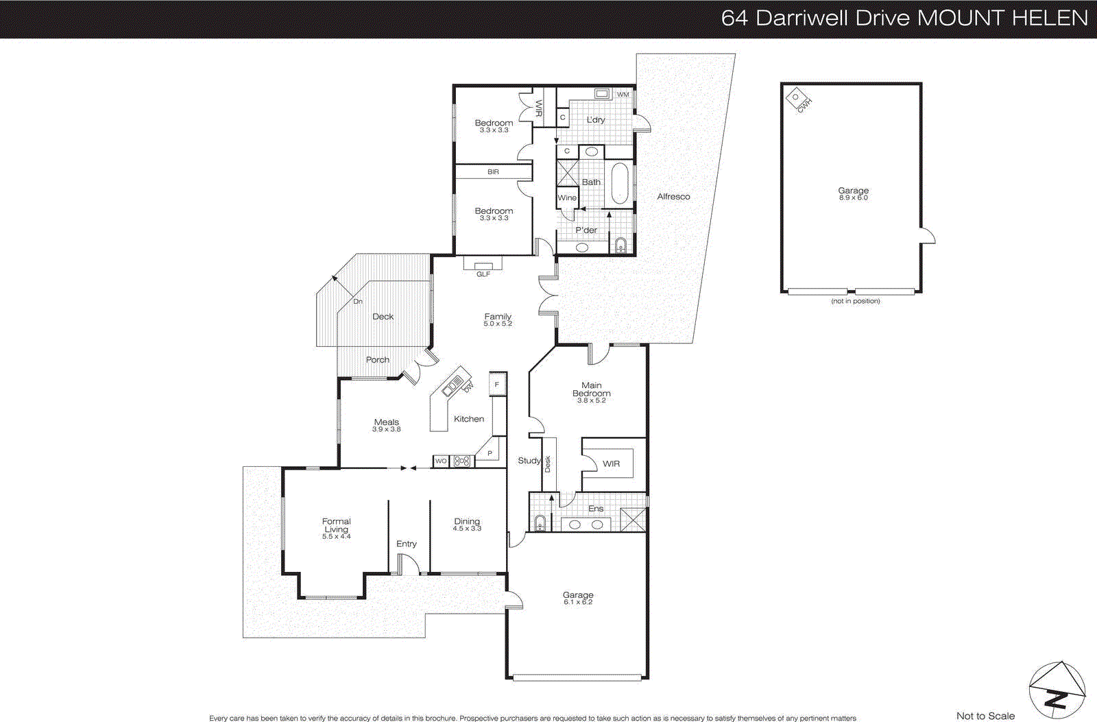 64 Darriwell Drive, Mount Helen VIC 3350 - Floorplan