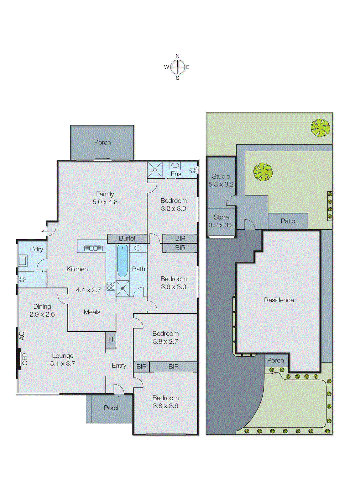 64 Gladesville Drive, Bentleigh East VIC 3165 - Floorplan