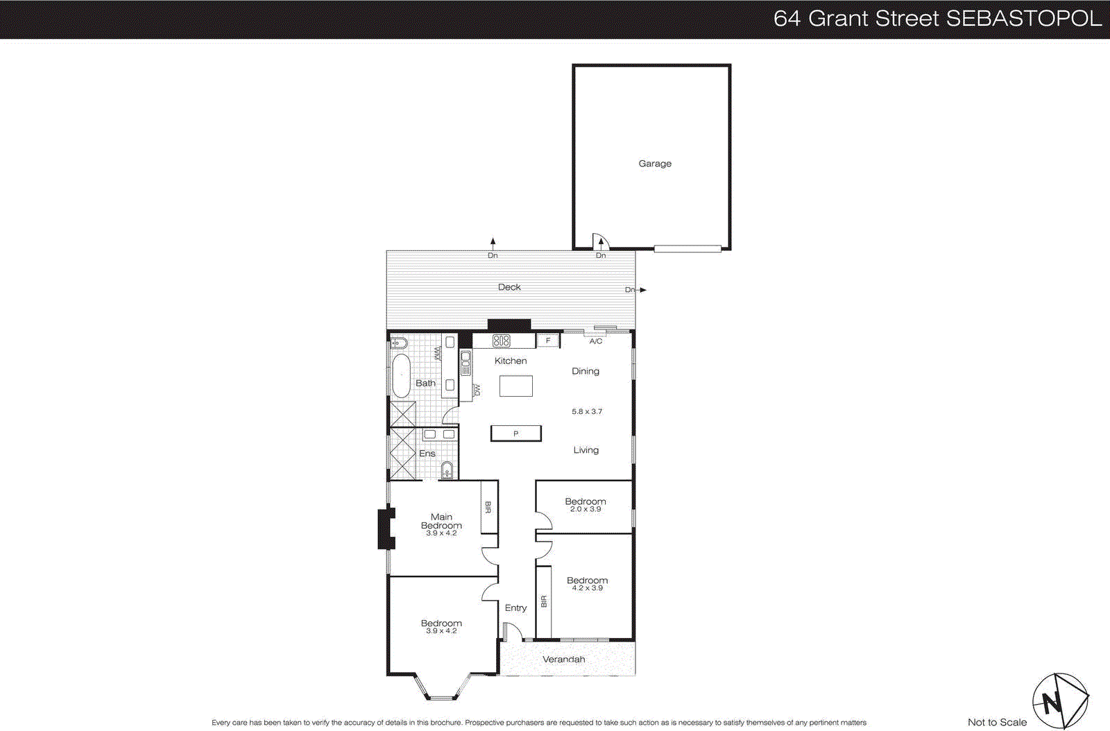 64 Grant Street, Sebastopol VIC 3356 - Floorplan