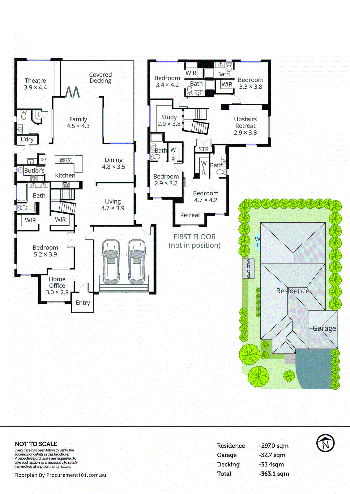 64 Hidden Grove Boulevard, Keysborough VIC 3173 - Floorplan