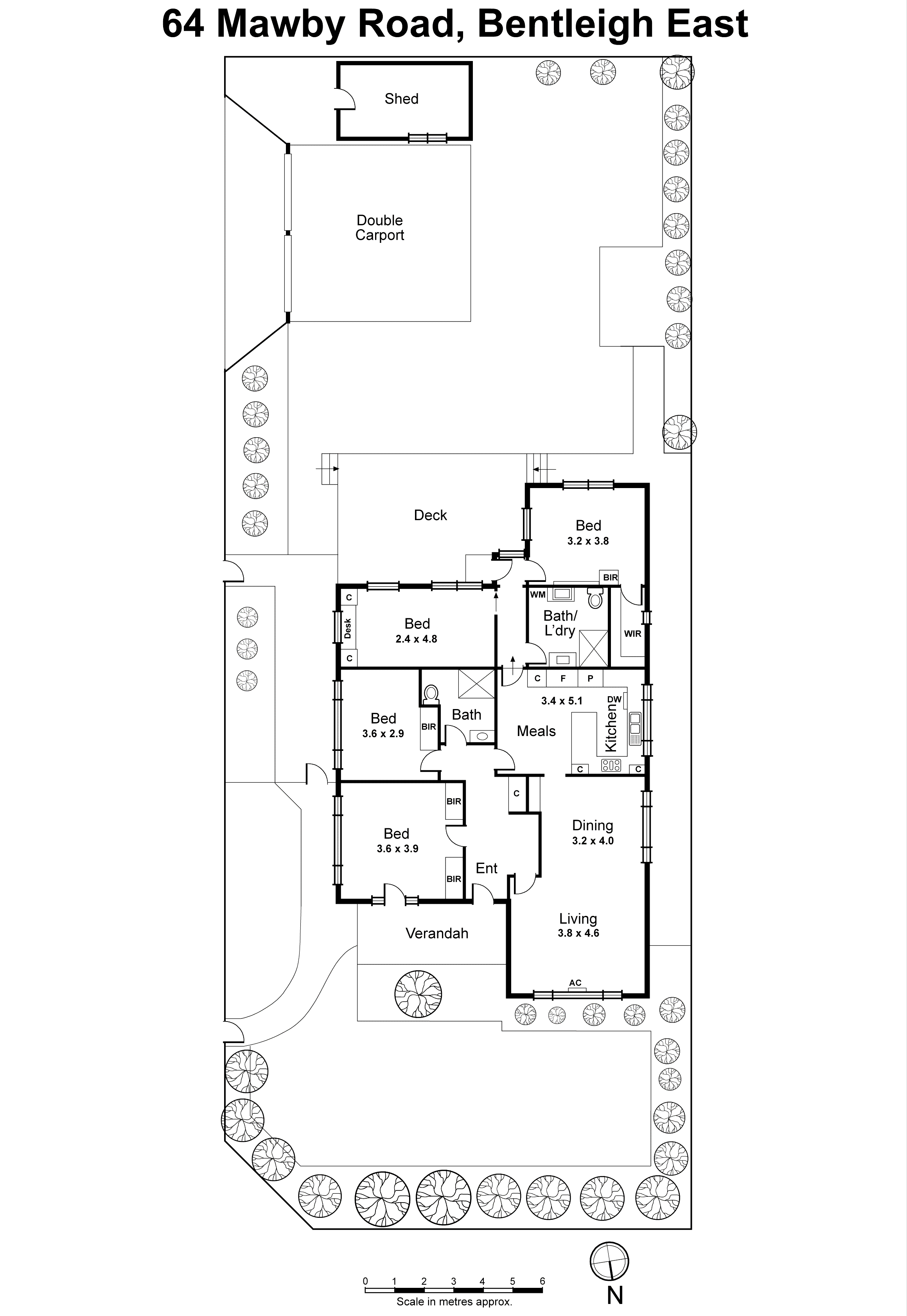 64 Mawby Road, Bentleigh East VIC 3165 - Floorplan