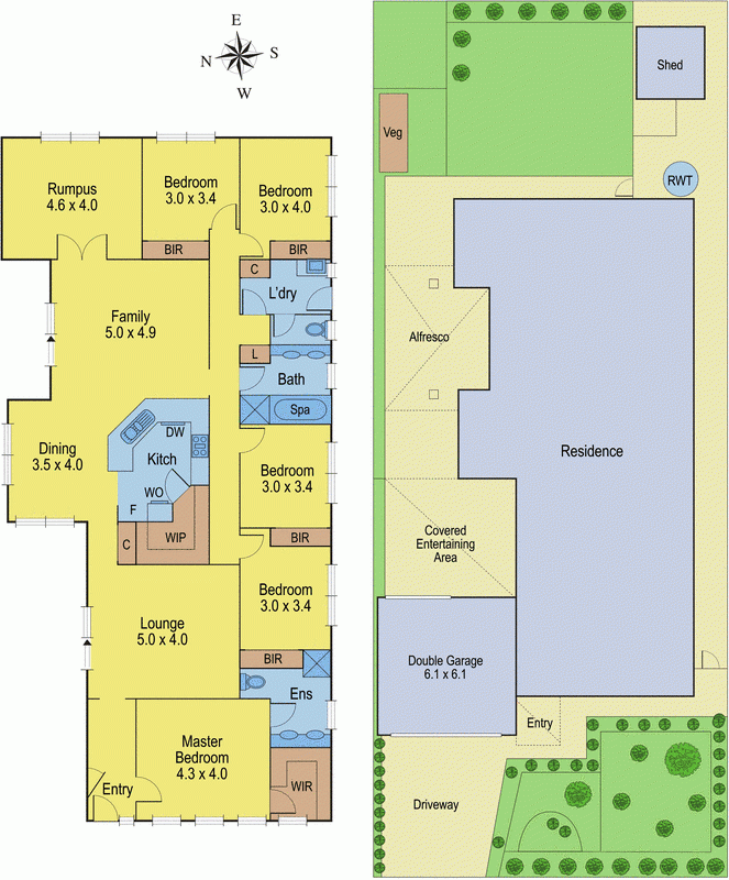 64 Pethajohn Parade, GROVEDALE VIC 3216 - Floorplan