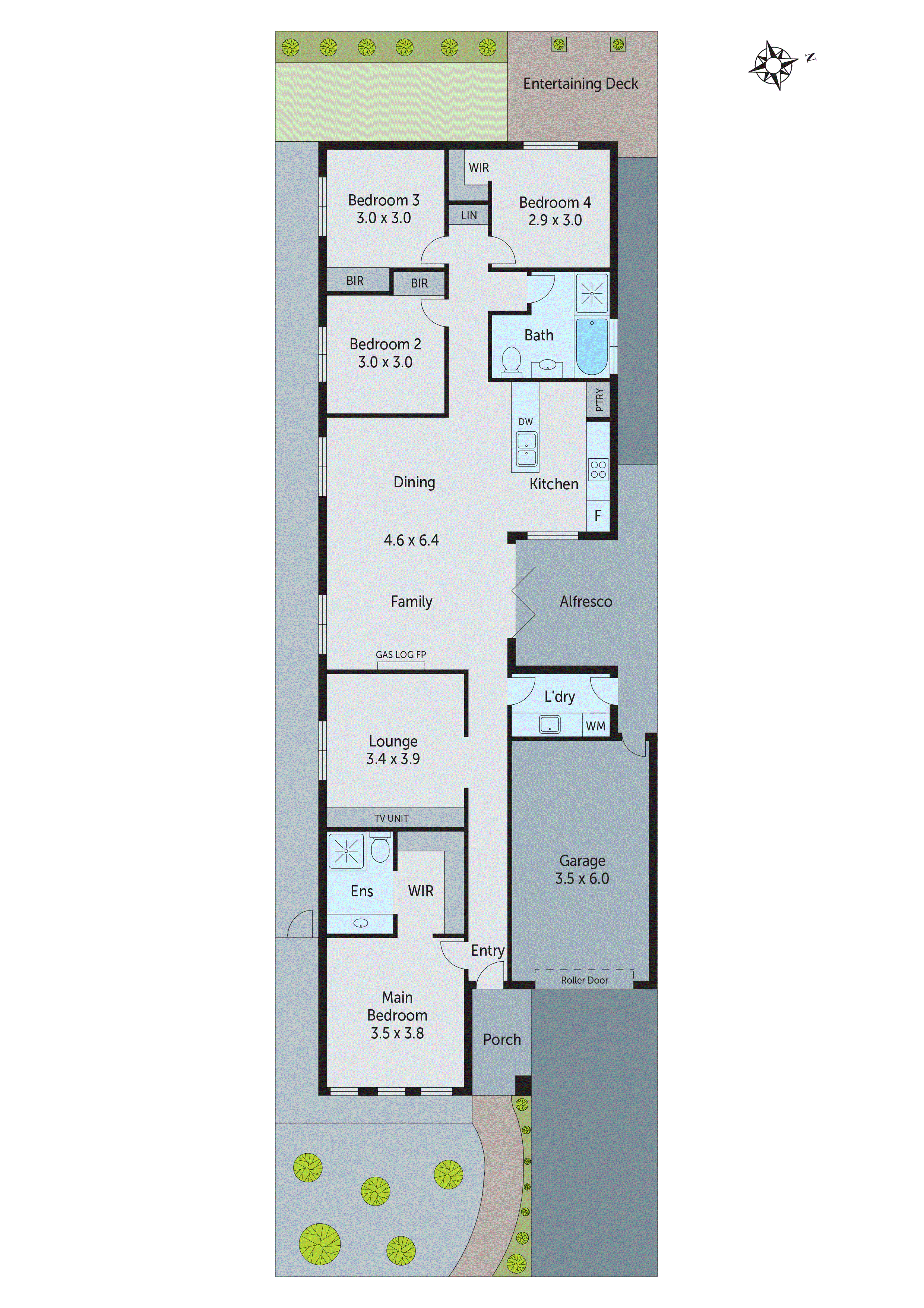 64 Rutledge Boulevard, North Geelong VIC 3215 - Floorplan