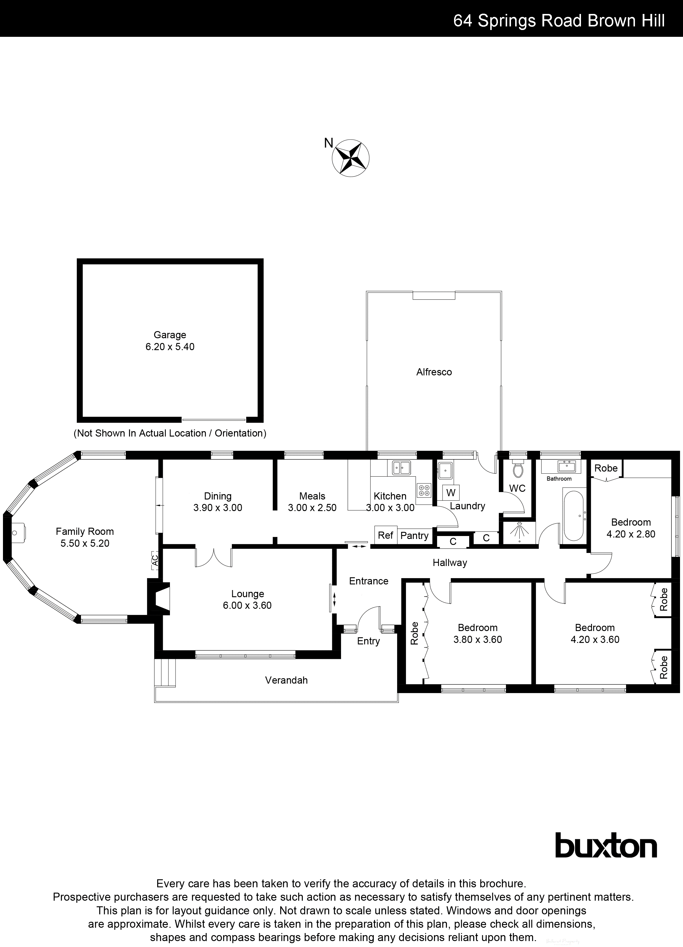 64 Springs Road, Brown Hill VIC 3350 - Floorplan