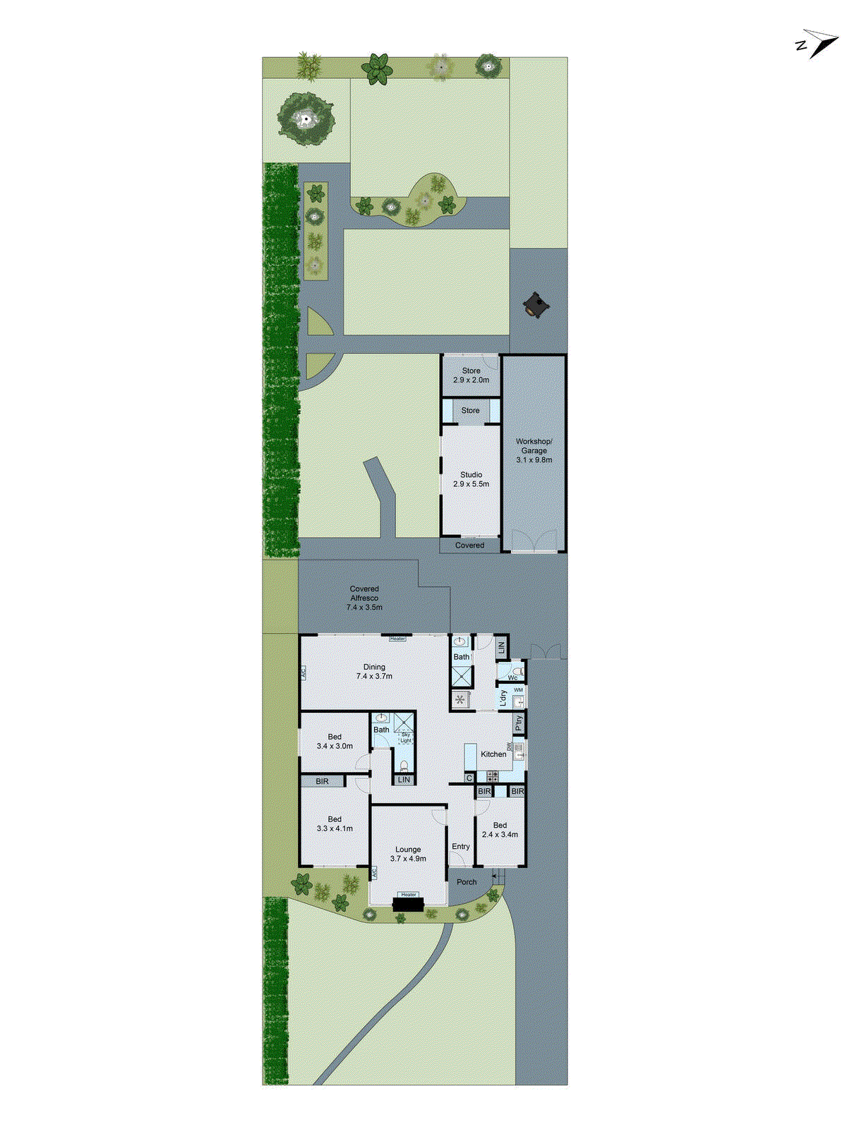 64 Vines Road, Hamlyn Heights VIC 3215 - Floorplan