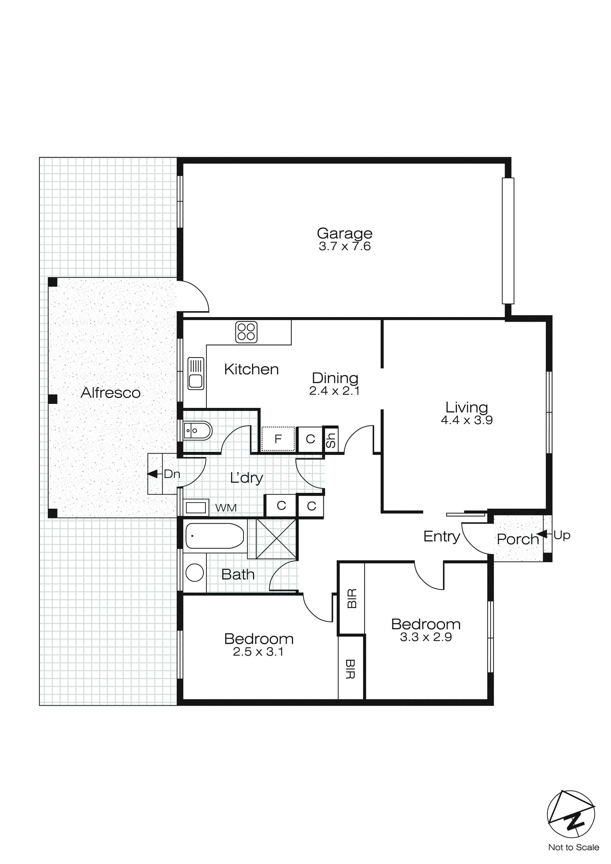 6/4 Wall Street, Sebastopol VIC 3356 - Floorplan