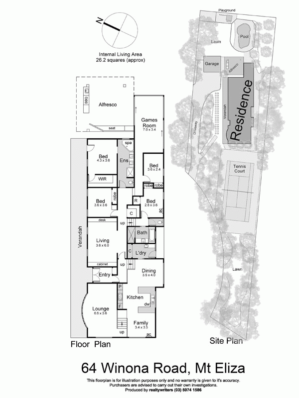 64 Winona Road, MOUNT ELIZA VIC 3930 - Floorplan