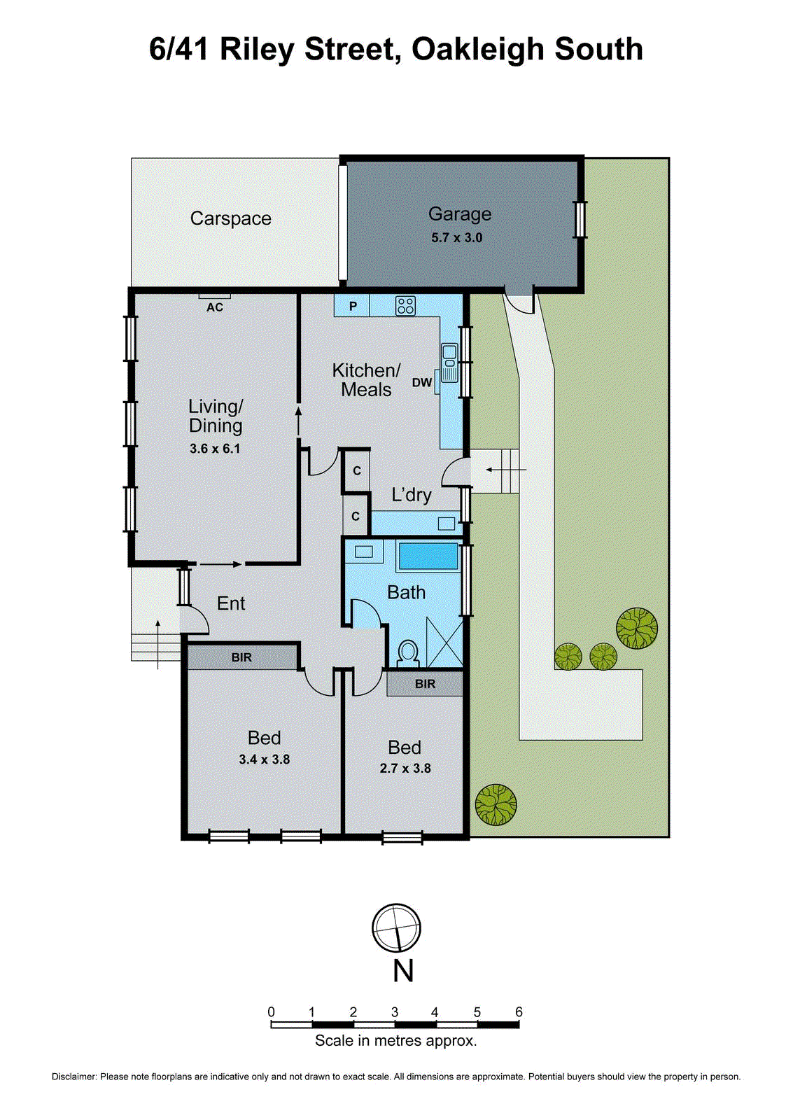6/41 Riley Street, Oakleigh South VIC 3167 - Floorplan