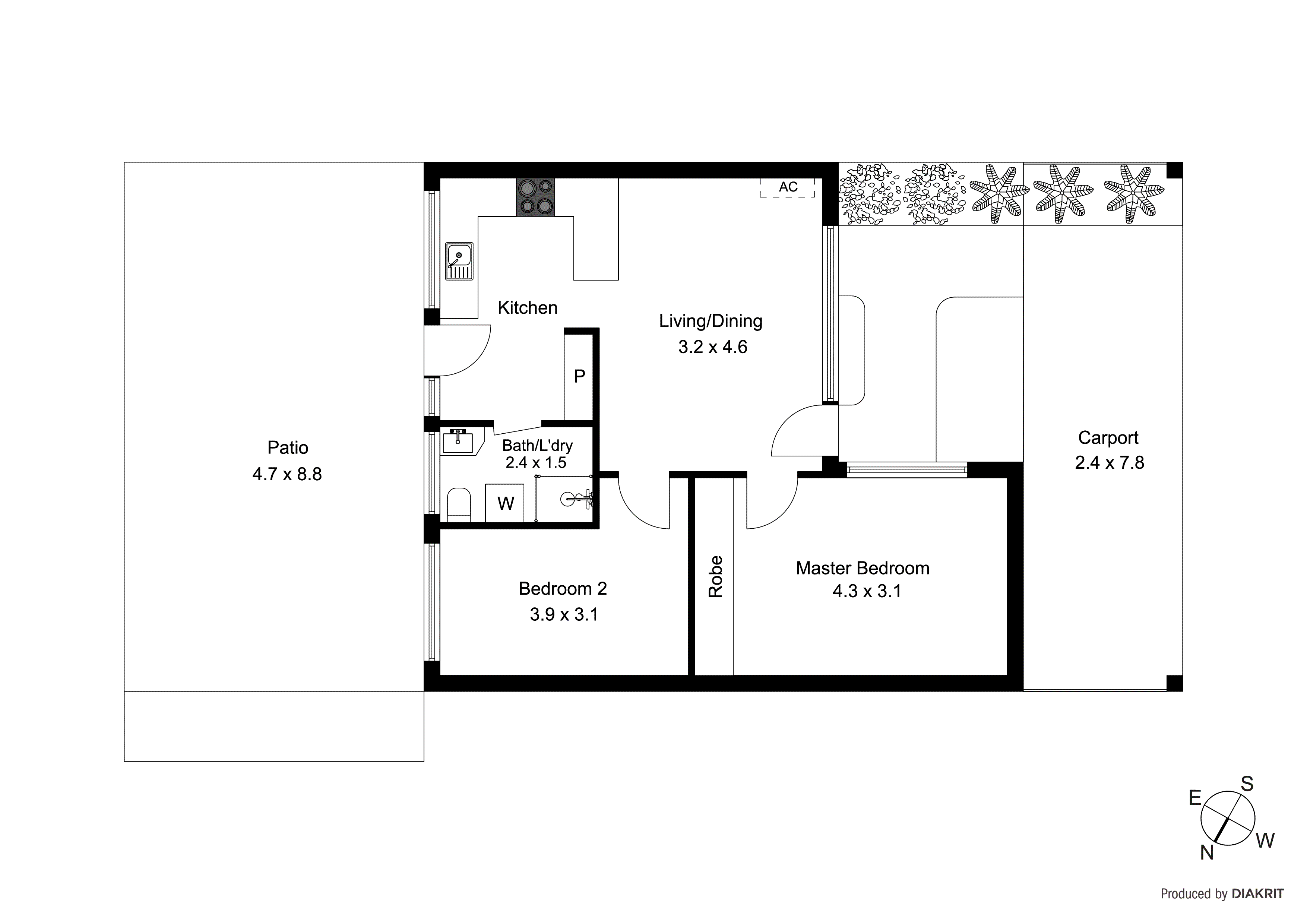 6/41 Sherwood Avenue, Chelsea VIC 3196 - Floorplan