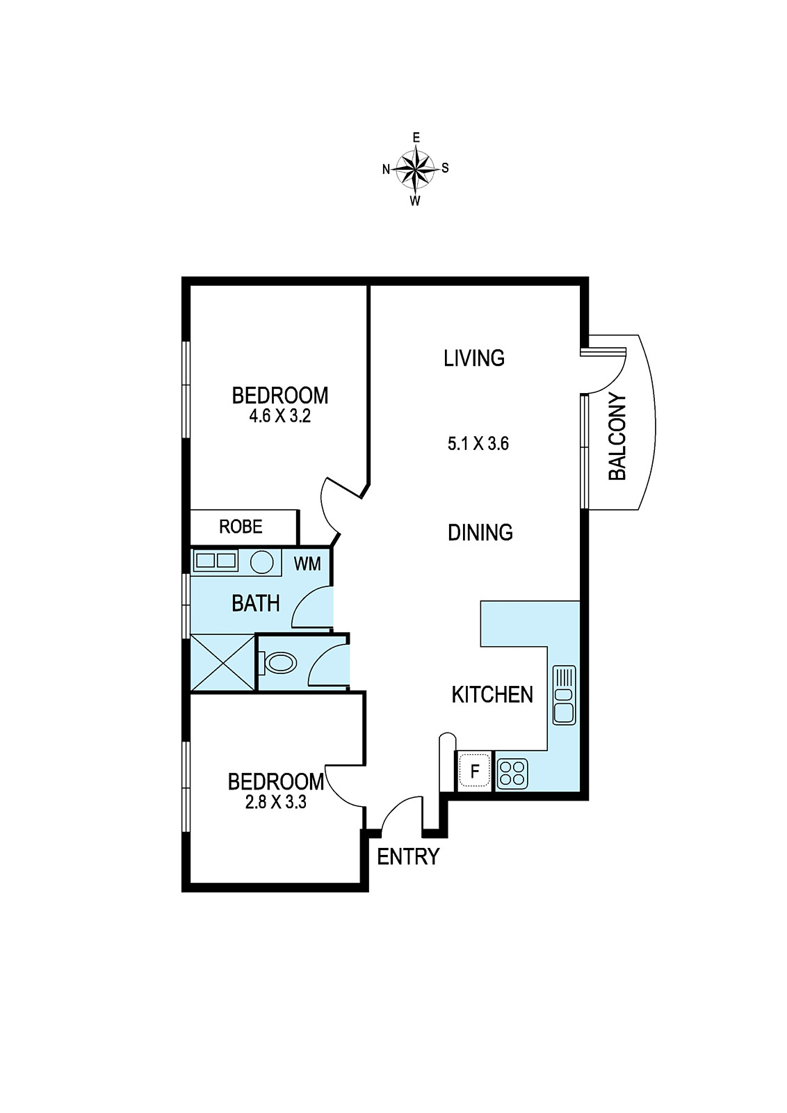 6/42 Alexandra Street, St Kilda East
- Floorplan 1