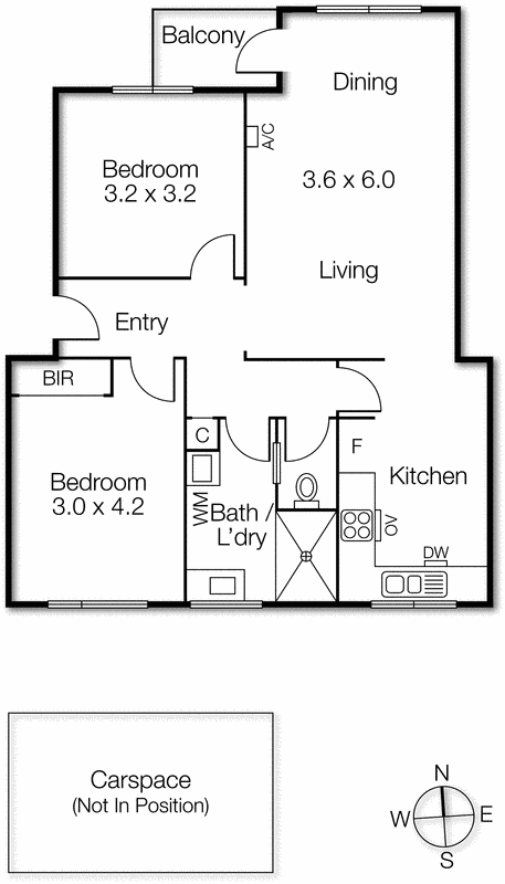 6/43 Wilgah Street, St Kilda East VIC 3183 - Floorplan
