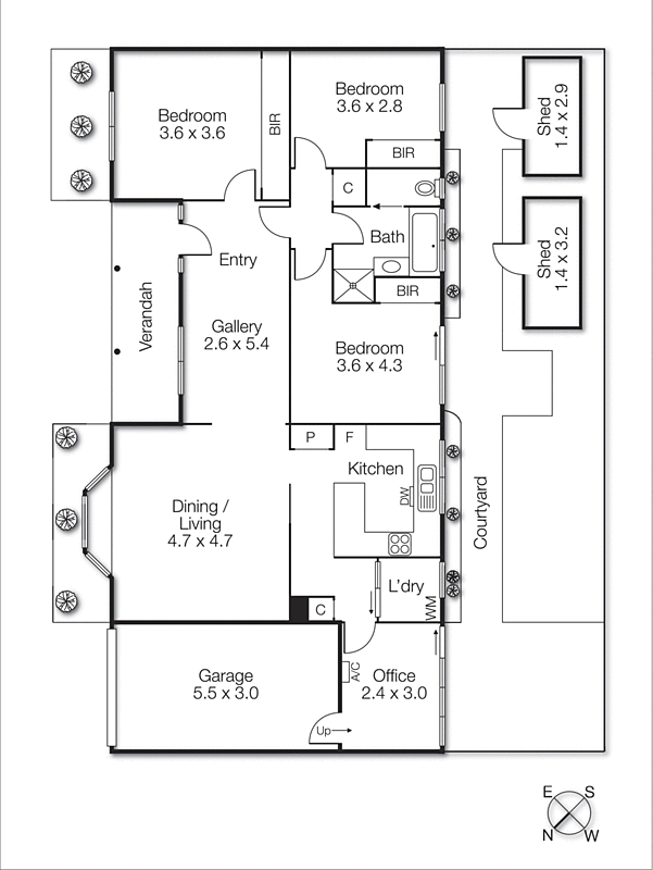 6/449 Beach Road, Beaumaris VIC 3193 - Floorplan