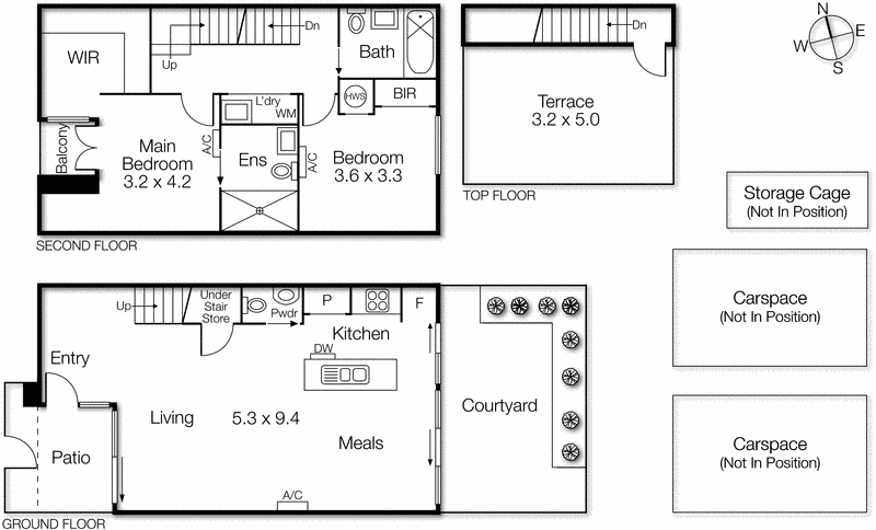 6/45 Grenville Street, Hampton VIC 3188 - Floorplan