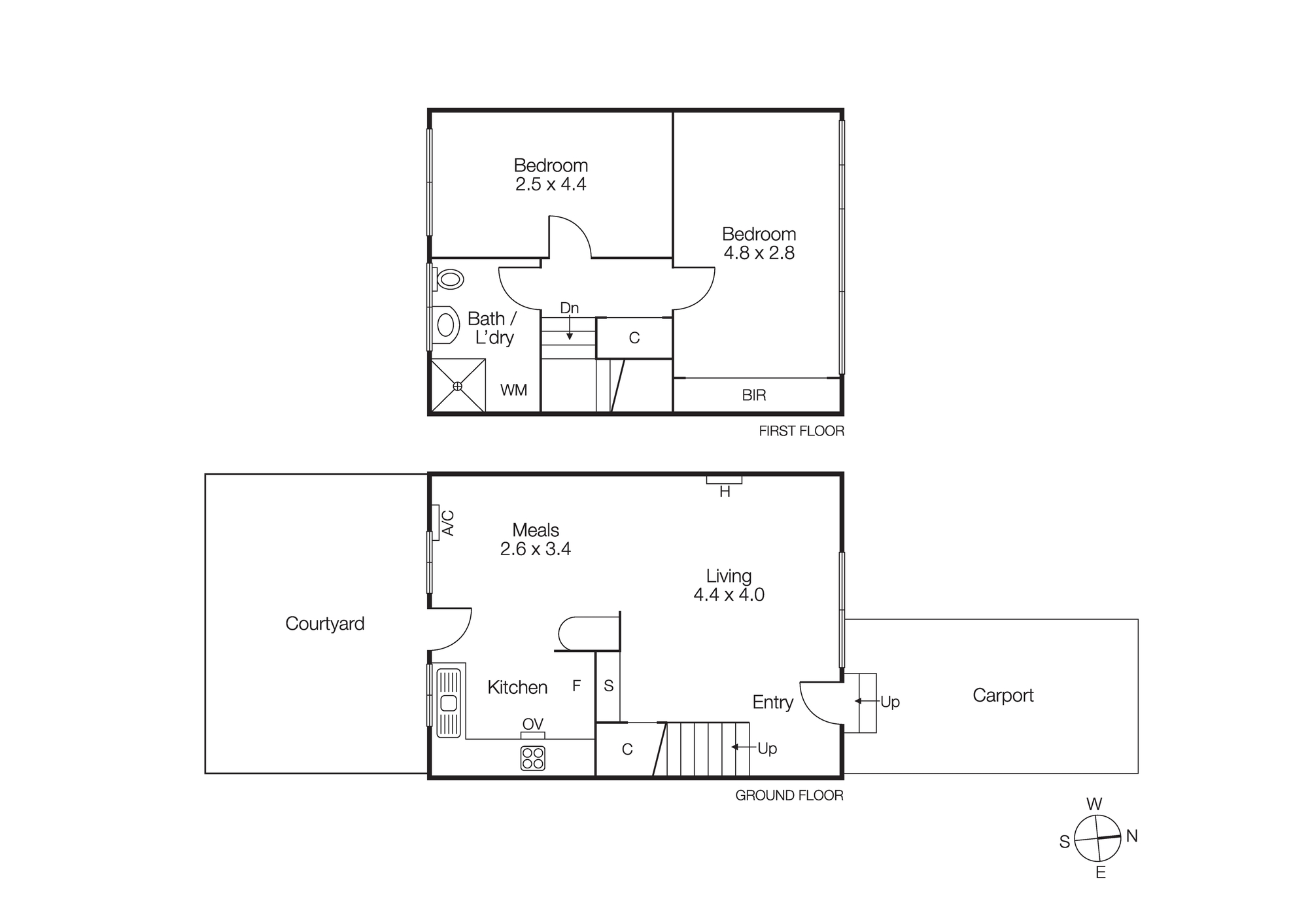 6/467 New Street, BRIGHTON VIC 3186 - Floorplan