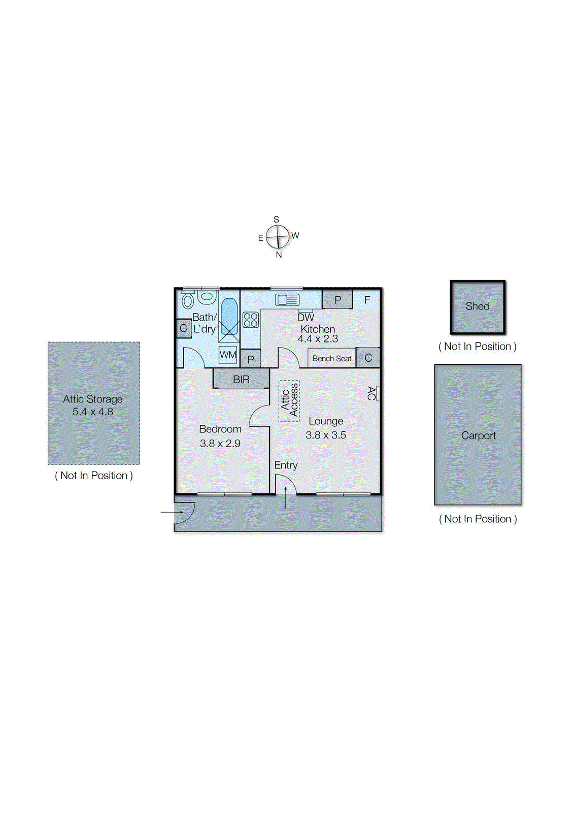 6/47 Albenca Street, Mentone VIC 3194 - Floorplan